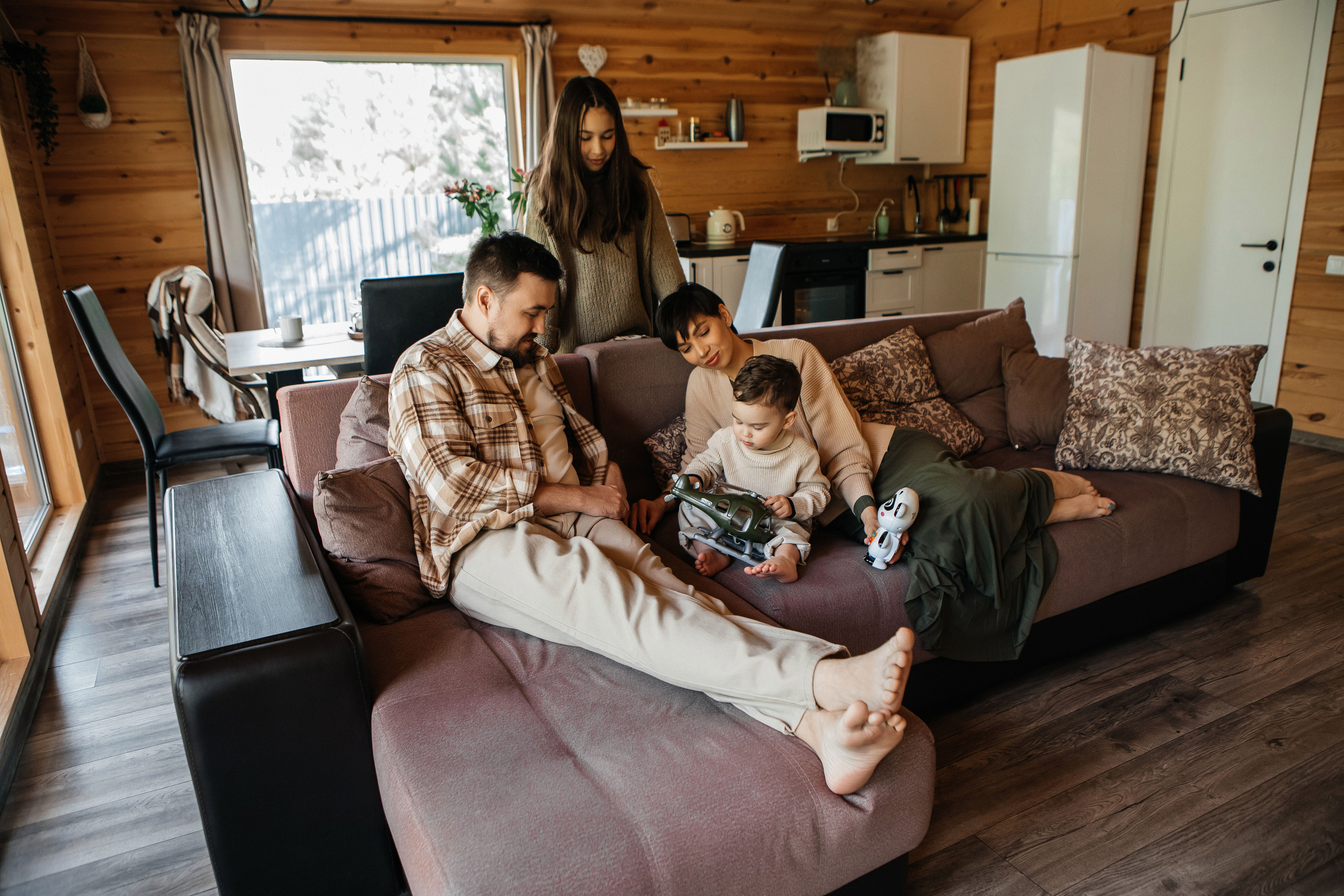 Семейная фотосессия Элина, Александр, Эвелина, Лев. Свадебный и семейный фотограф Ибрагимова Мария из Екатеринбурга
