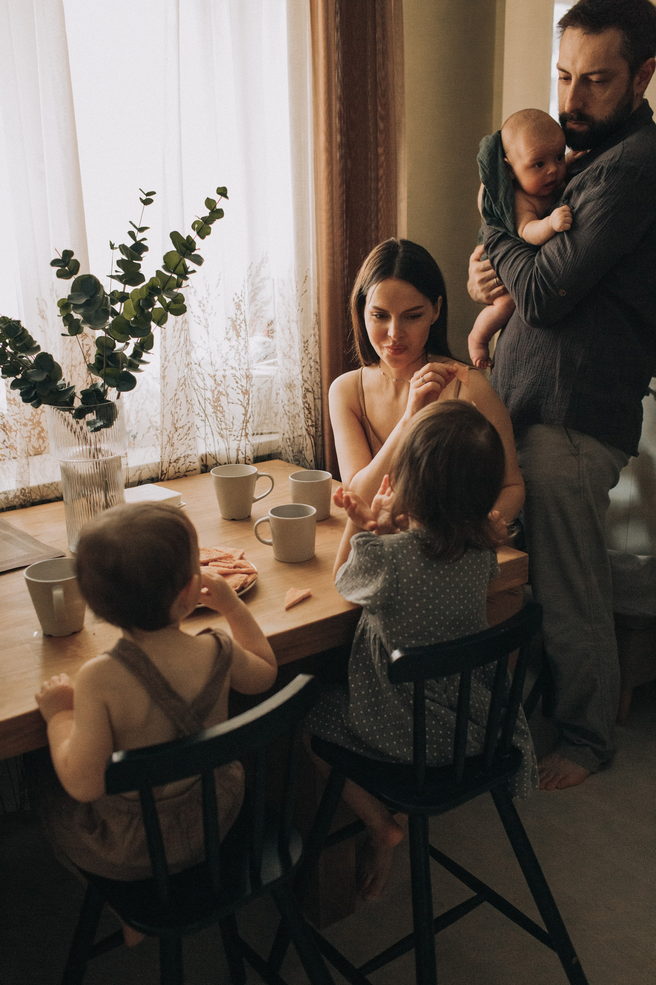 Марк, Максим, Маша, Марина, Валентин. Семейный фотограф Томск