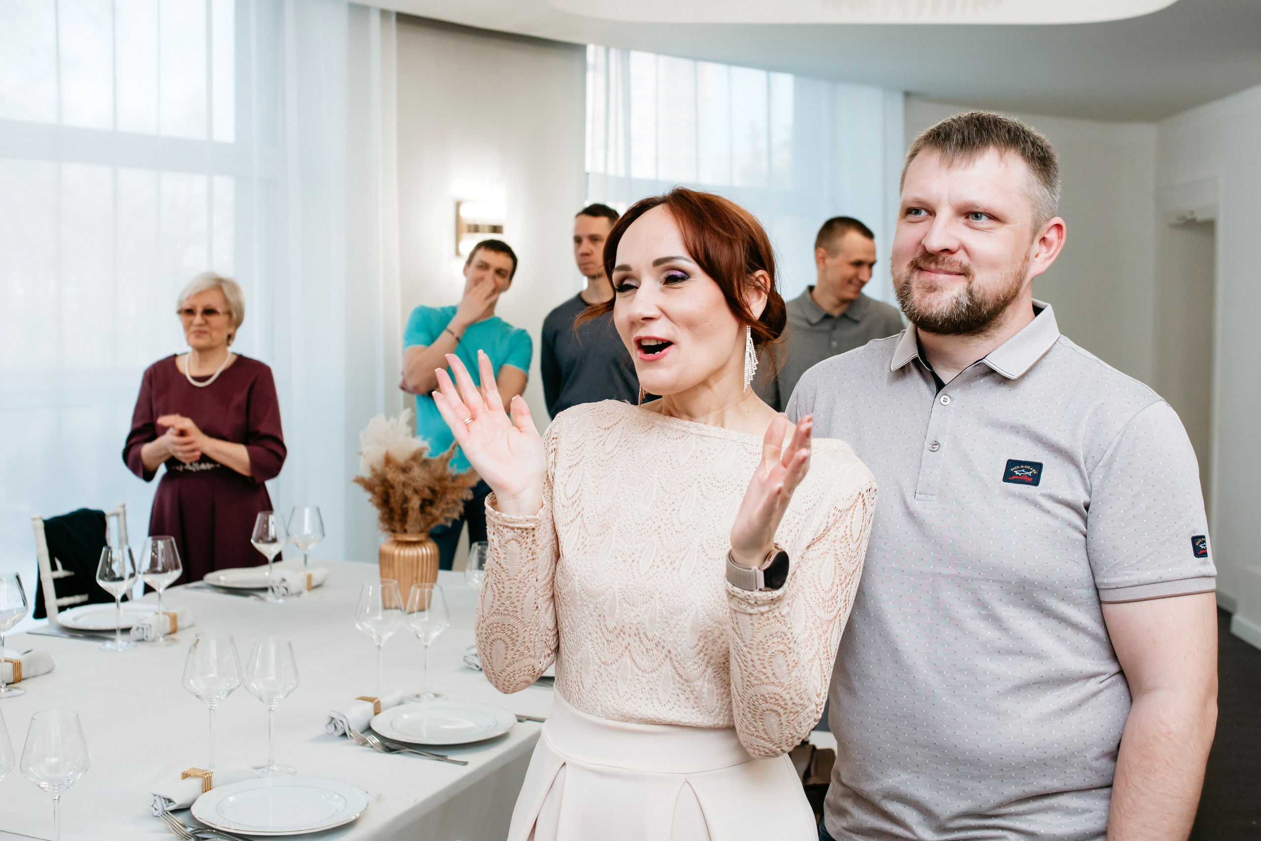 Свадебный банкет Анна и Дмитрия. Фотограф в Челябинске Ополихина Анна