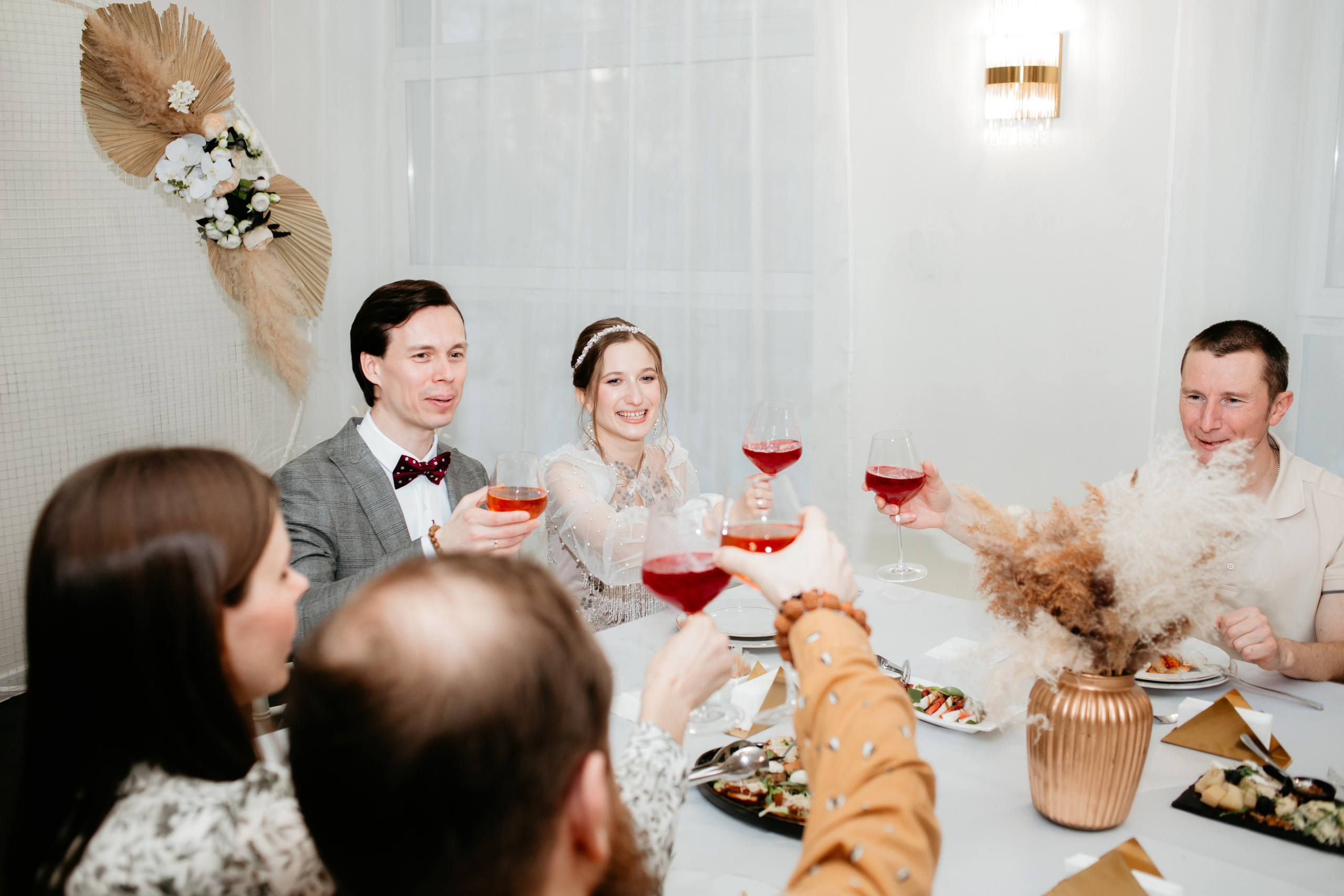 Свадебный банкет Анна и Дмитрия. Фотограф в Челябинске Ополихина Анна