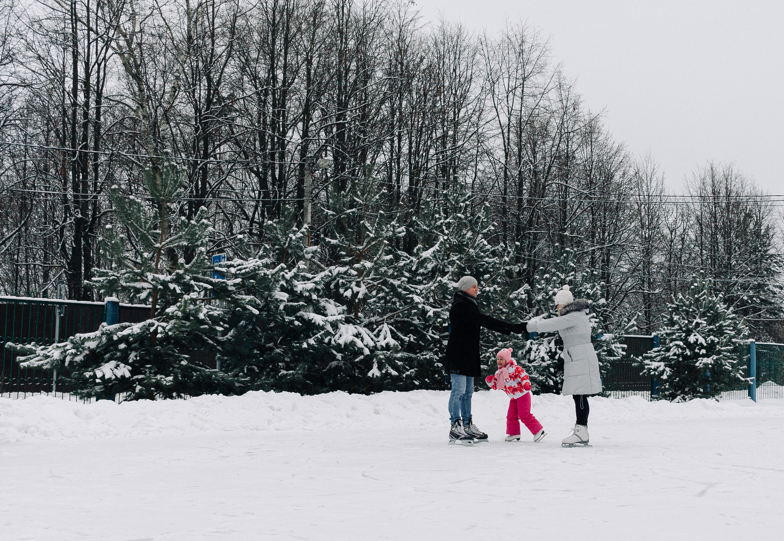 Настя, Женя и Лера