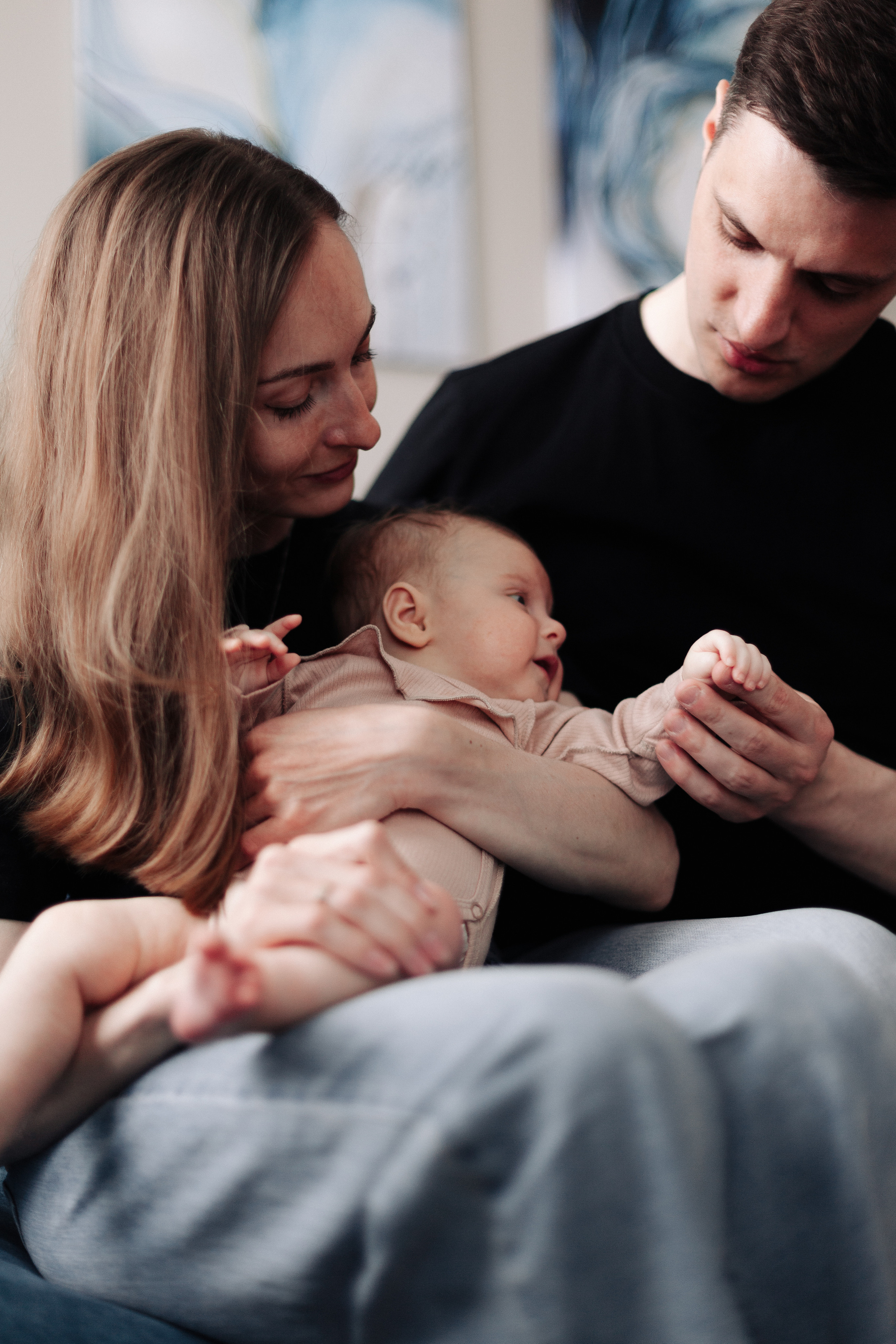 Аня, Влад и Настюша