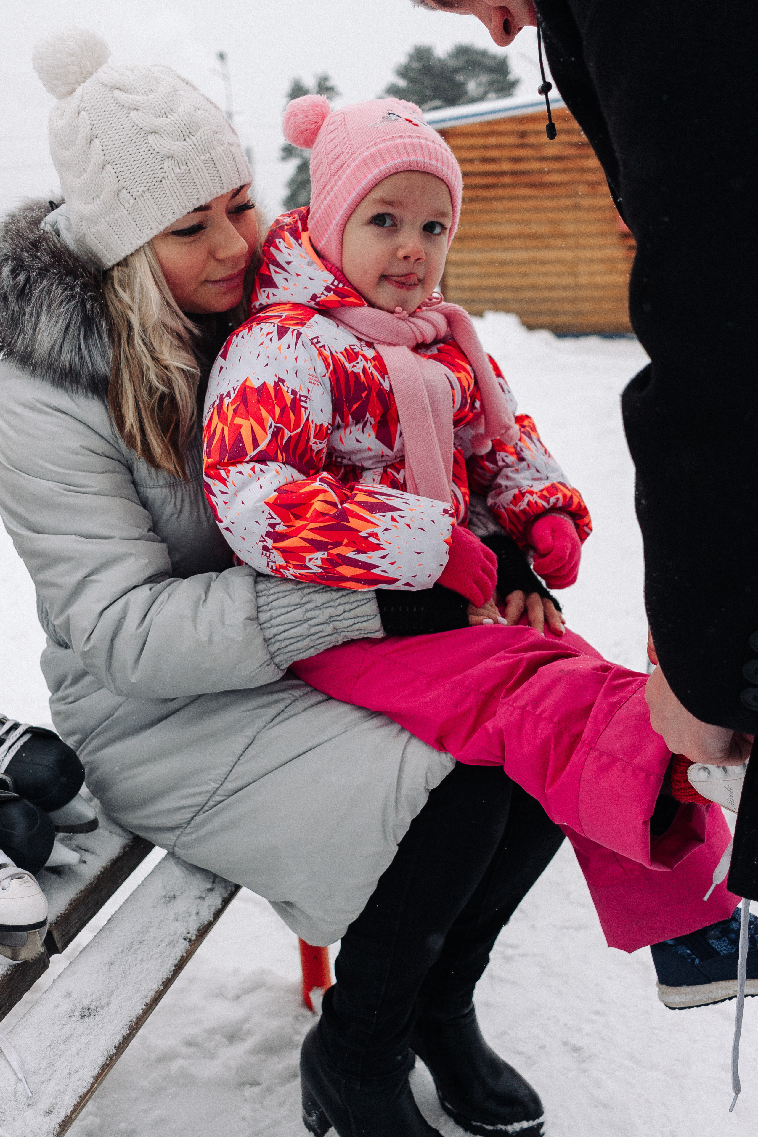 Настя, Женя и Лера