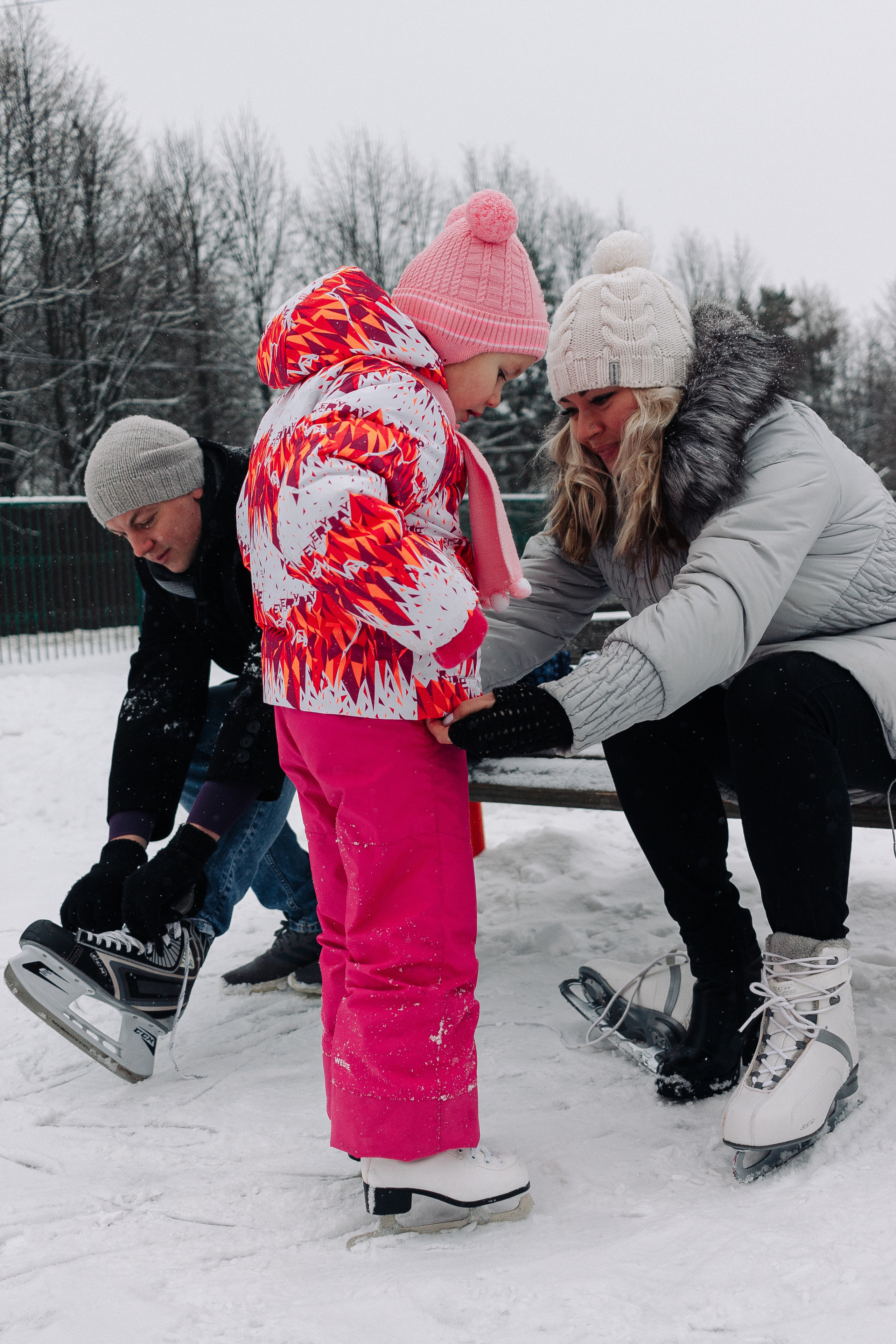 Настя, Женя и Лера