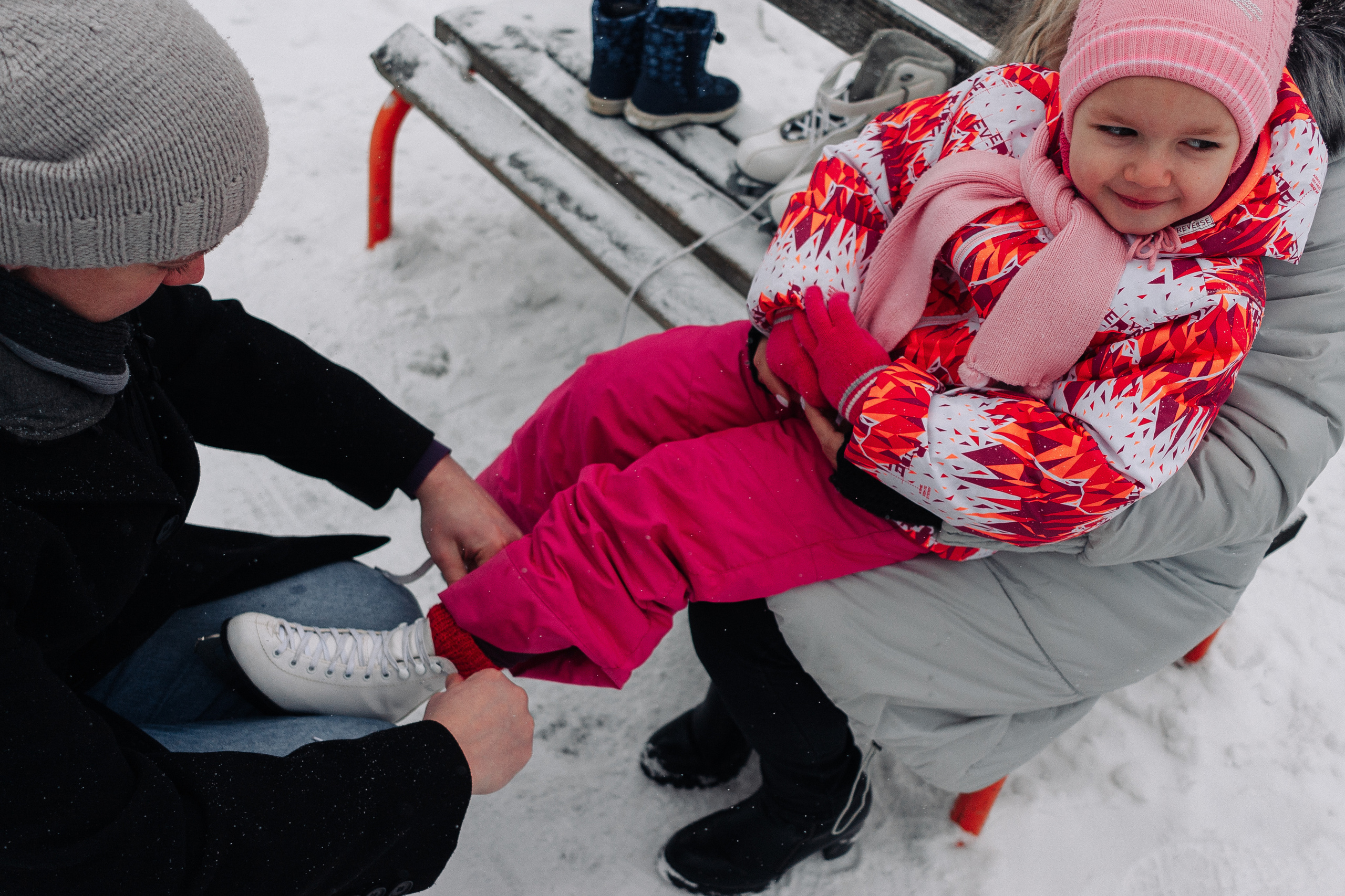 Настя, Женя и Лера