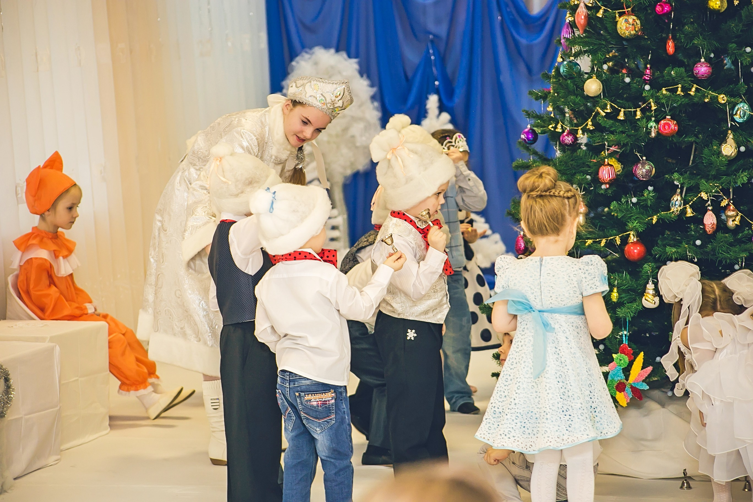 Новый год в саду. Семейный и детский фотограф в Нижнем Новгороде