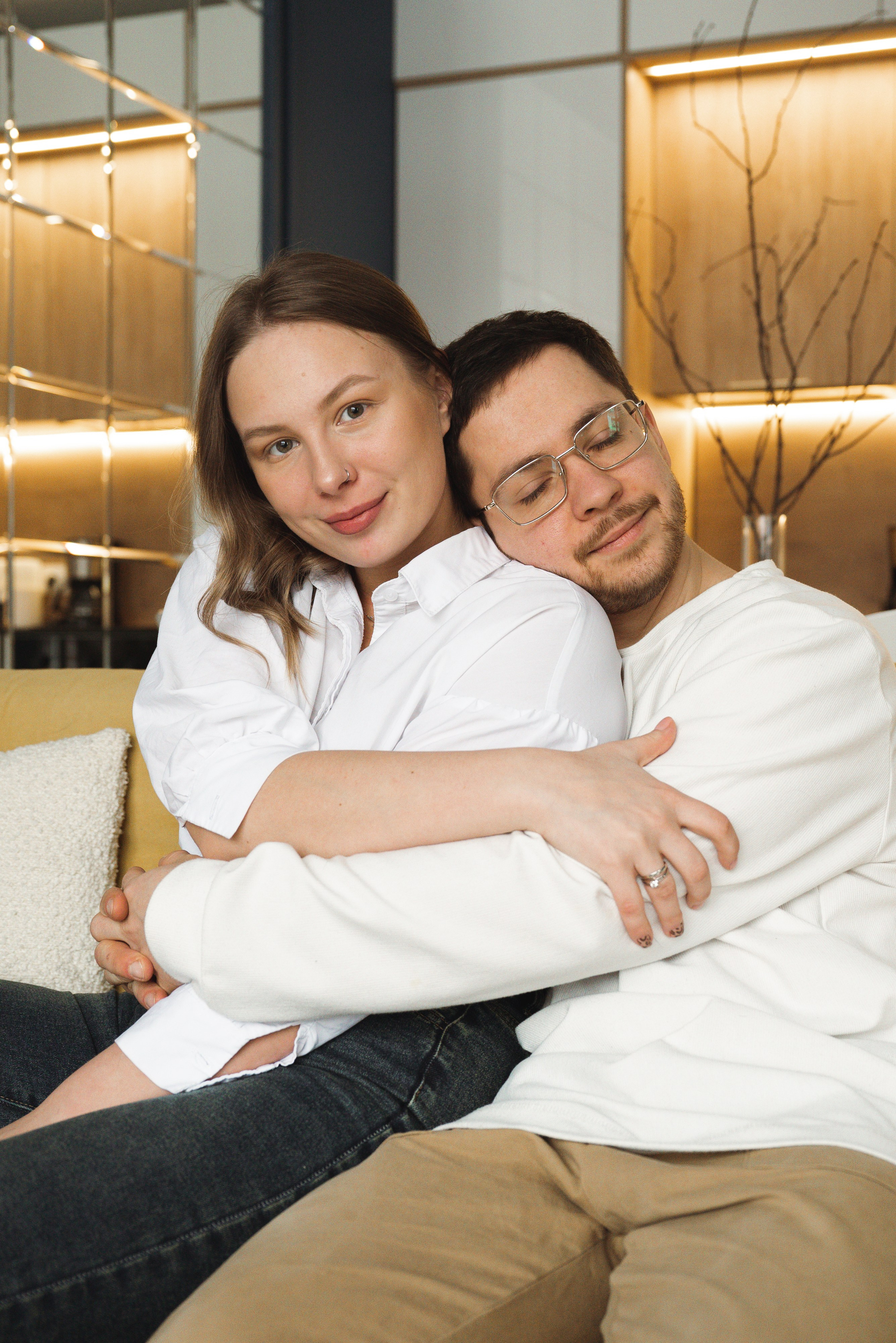 Дима и Лера. Фотограф Москва Настя Профотовна. Репортажные, свадебные и контент фотосессии