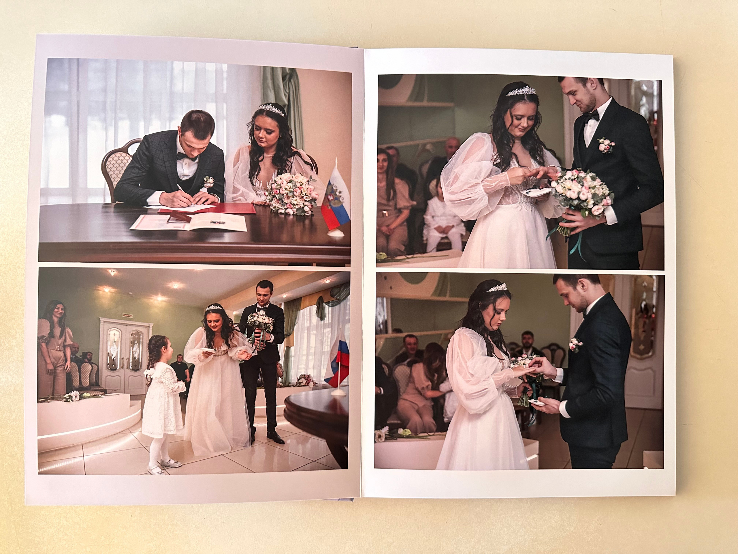 Свадебная фотокнига 21*30. Фотограф г. Пенза — Светлана Зойкина