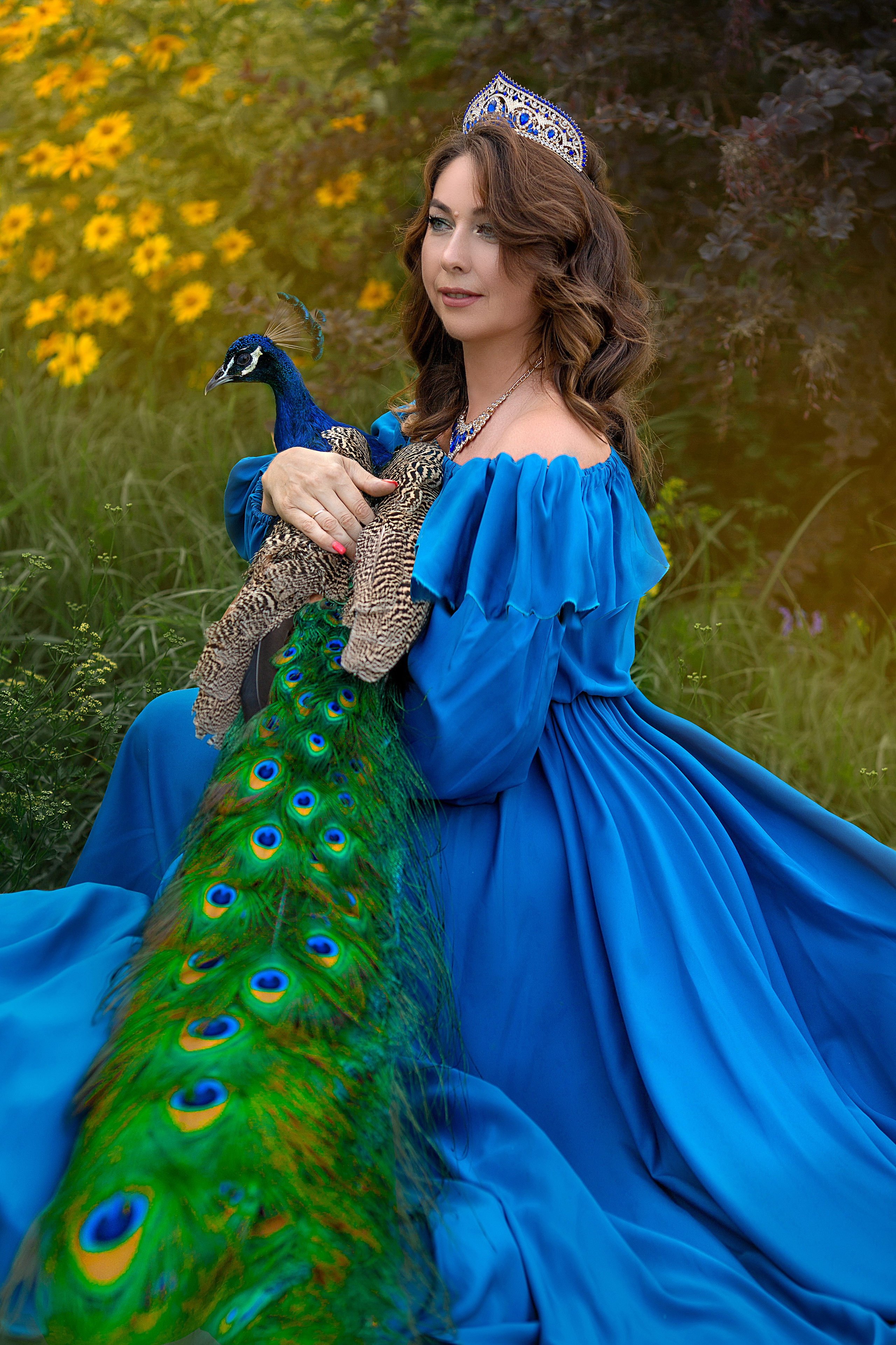 Евгения фотосессия с павлином. Фотосессия с лошадьми в Нижнем Новгороде
