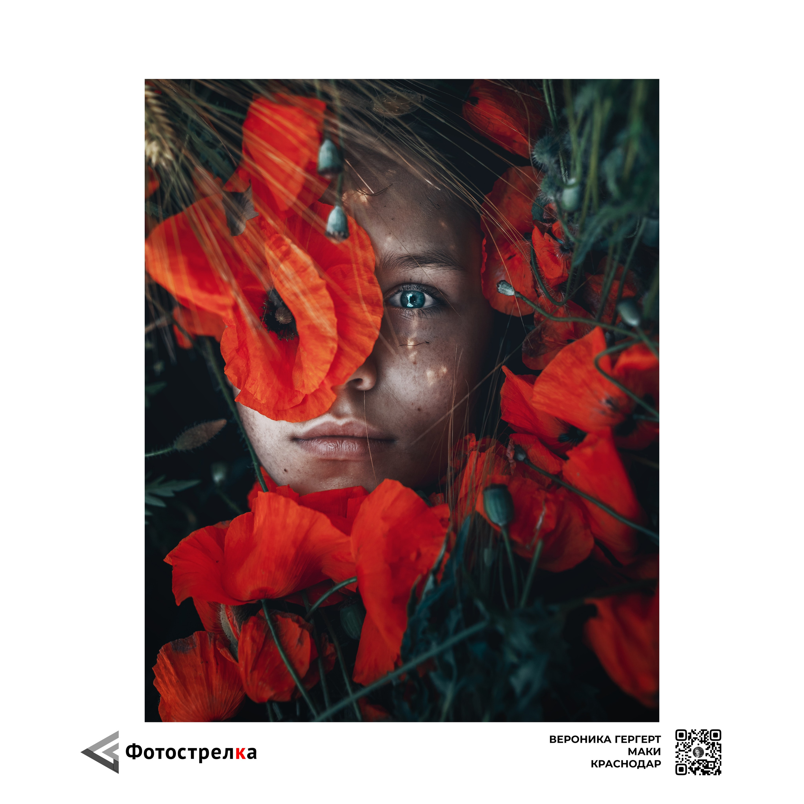 «Красная» коллекция в паспарту. Фотострелка