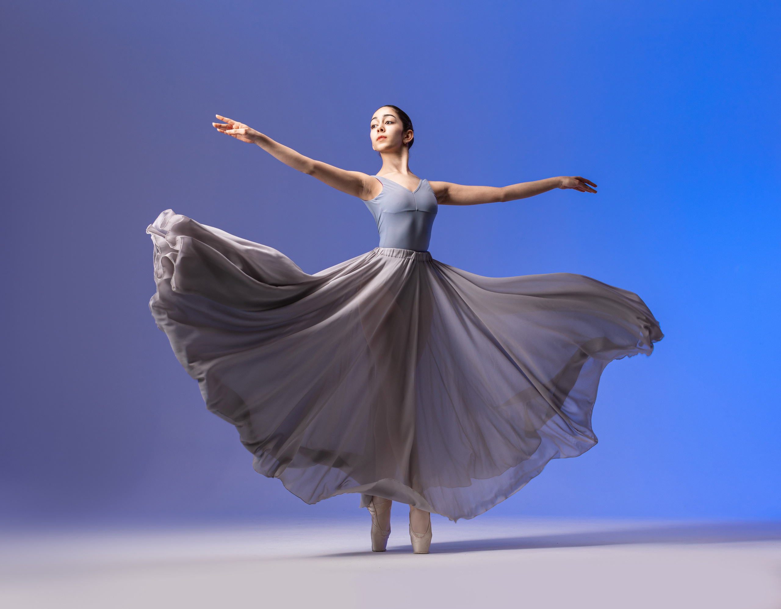 Балетная съёмка на белой циклораме и фонах. Балетный фотограф Алина Ханько — Душа Балета
