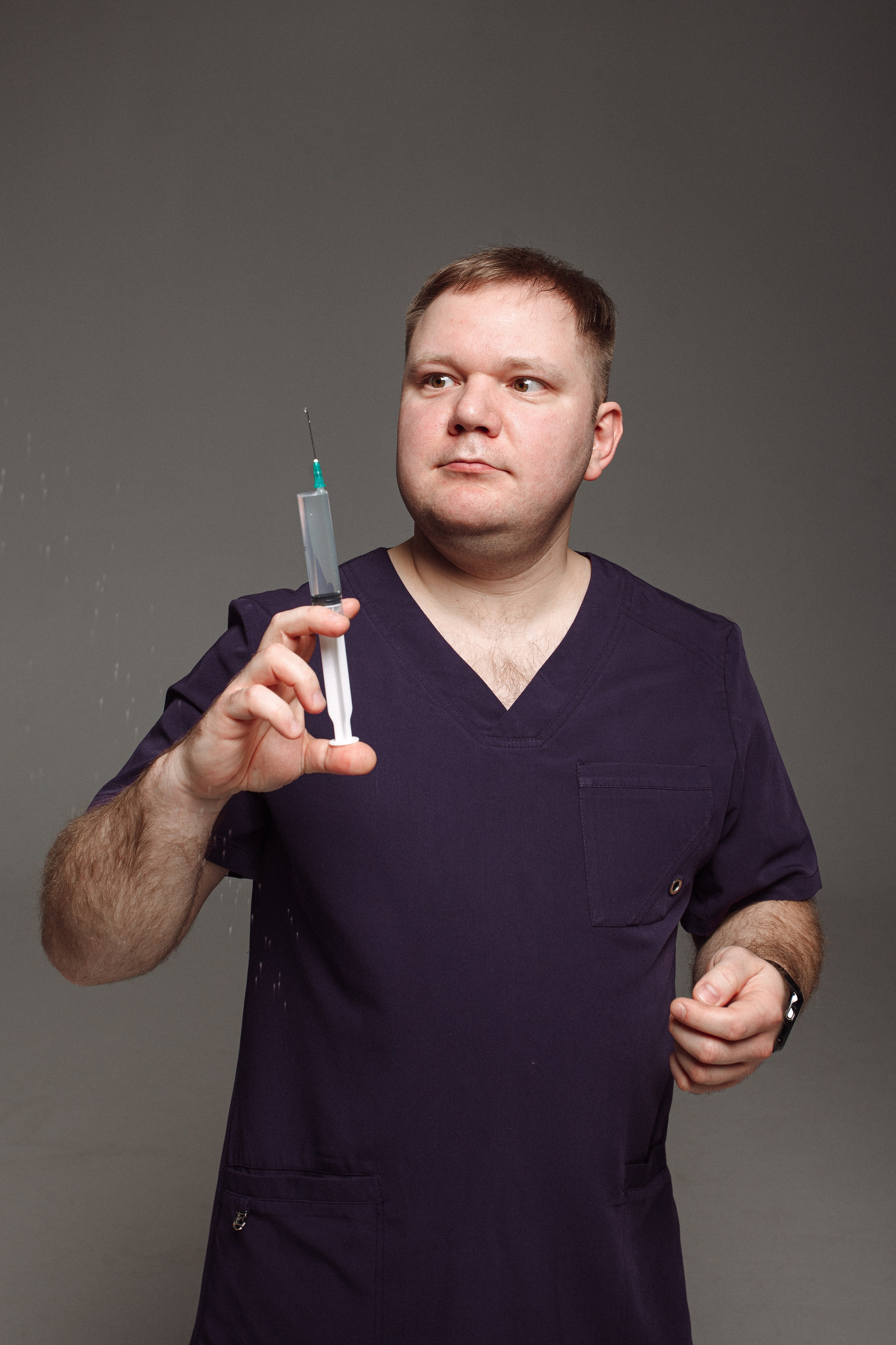 Съёмка врача в студии. Фотограф врача в Нижнем Новгороде и Нижегородской области.