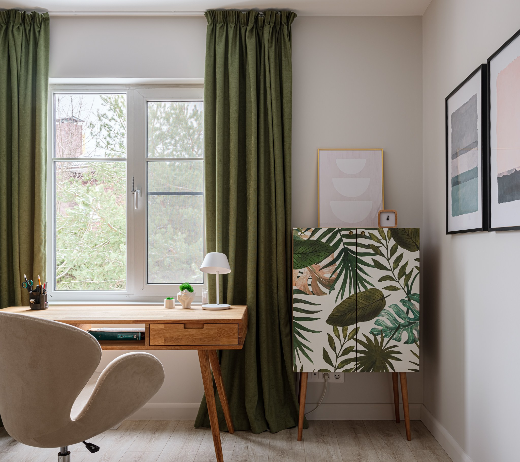 Небольшой дом: Анастасия Филиппова, Олеся Миколаец, студия FAM Design. Фотограф Василий Буланов