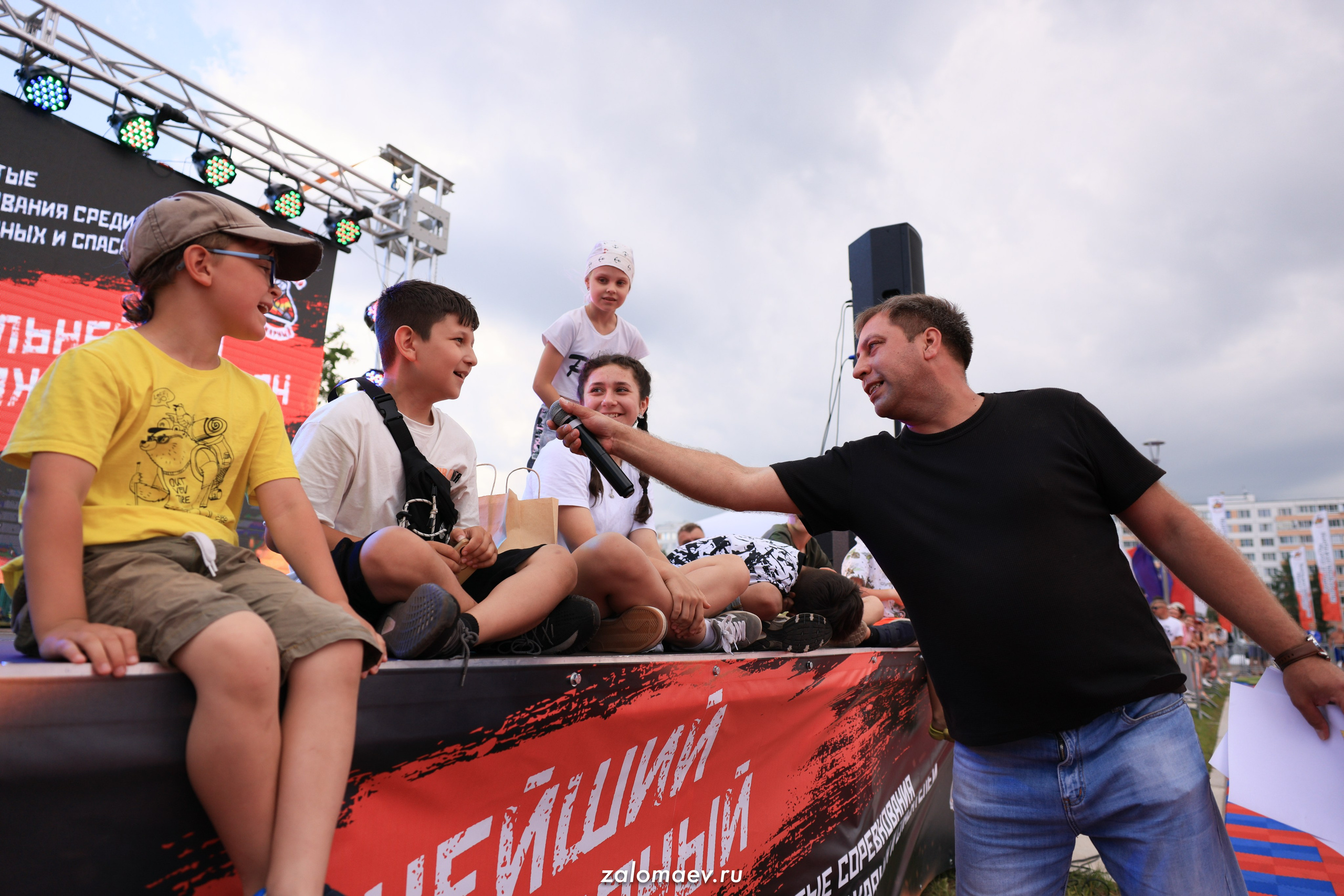 Сильнейший пожарный. Фотограф Александр Заломаев