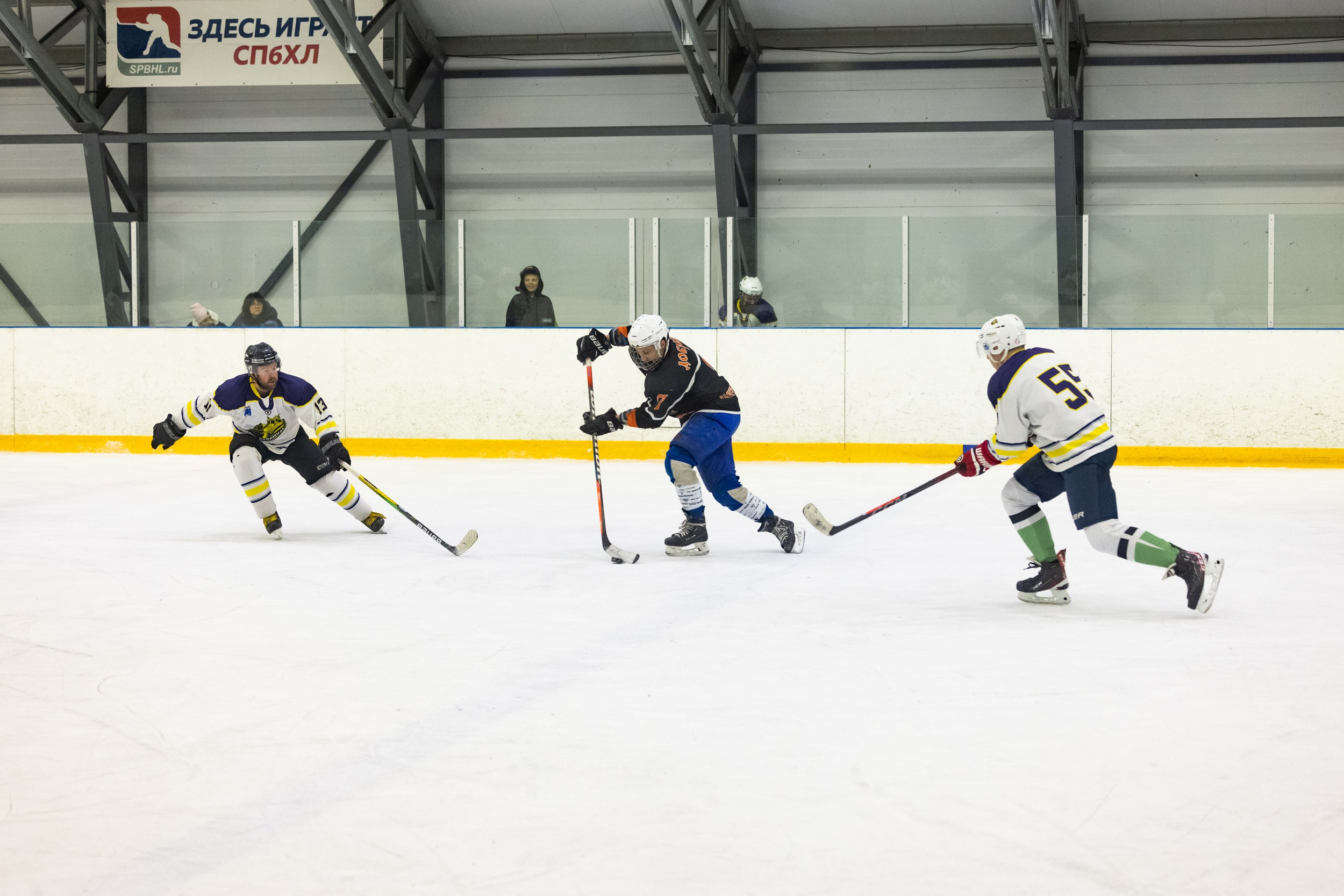 ХК Бульдозер — ХК Добрыня. Фотограф Александр Заломаев