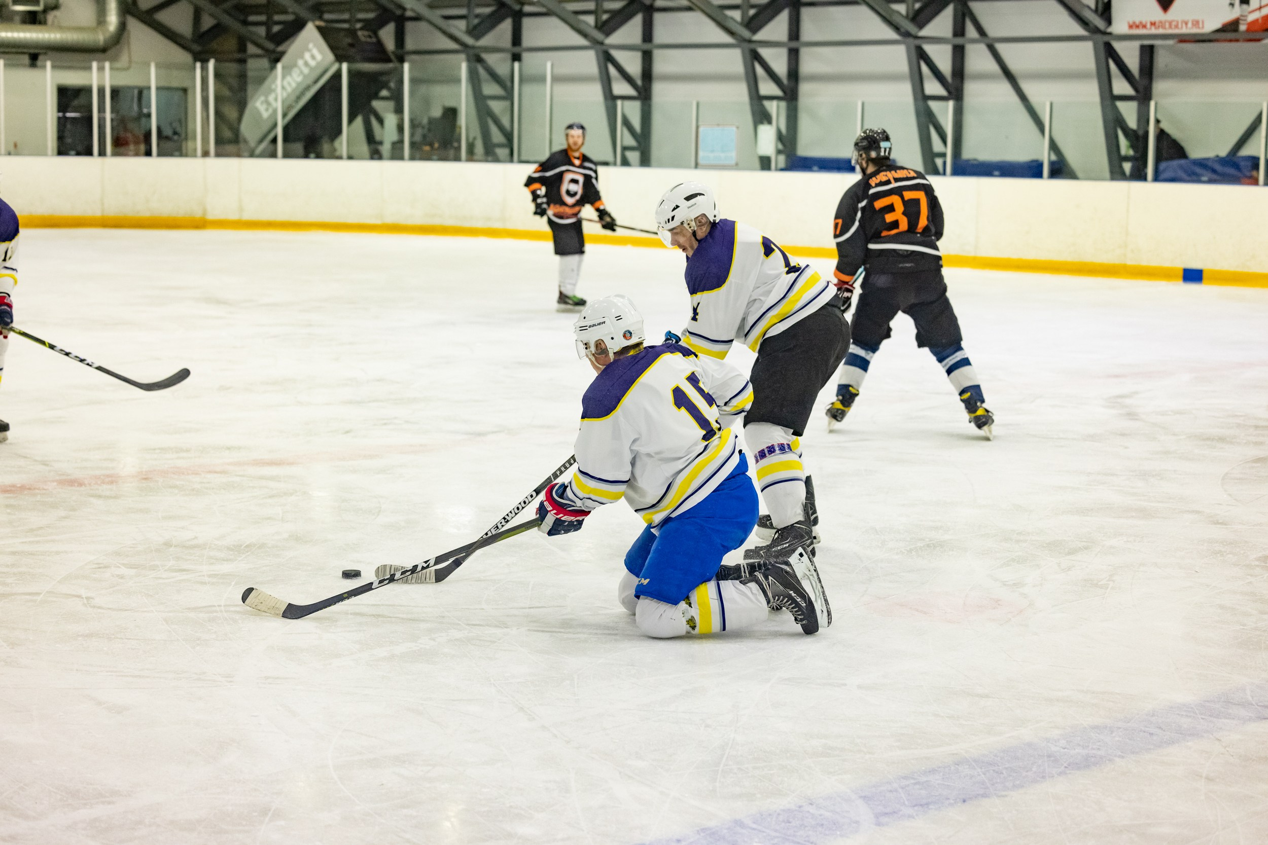 ХК Бульдозер — ХК Добрыня. Фотограф Александр Заломаев