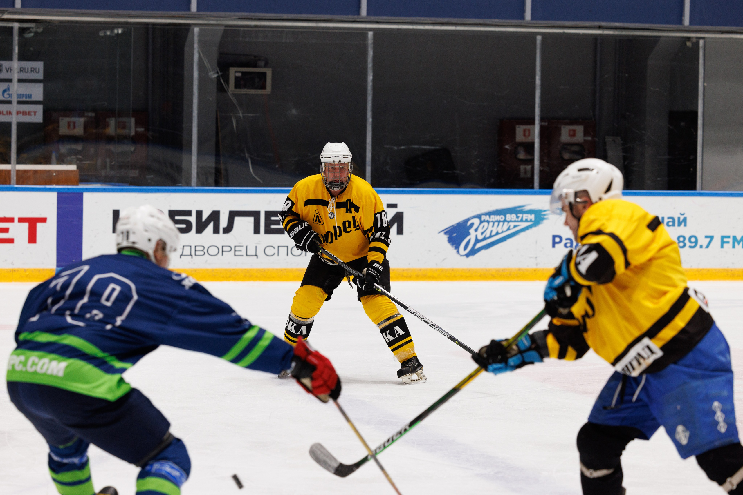 НХЛ (40+) Ижорец — Хорс 3-3. Фотограф Александр Заломаев