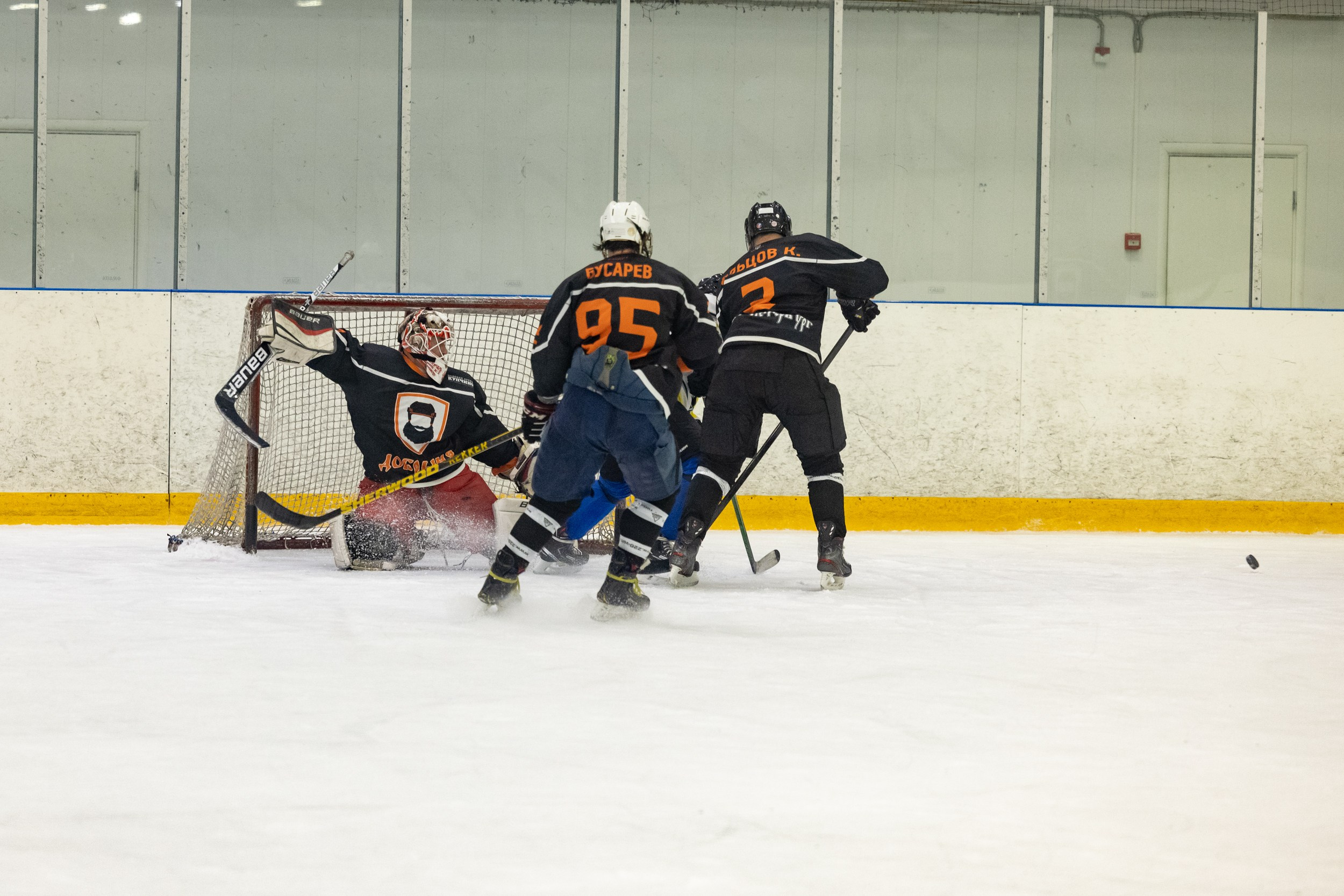 ХК Бульдозер — ХК Добрыня. Фотограф Александр Заломаев