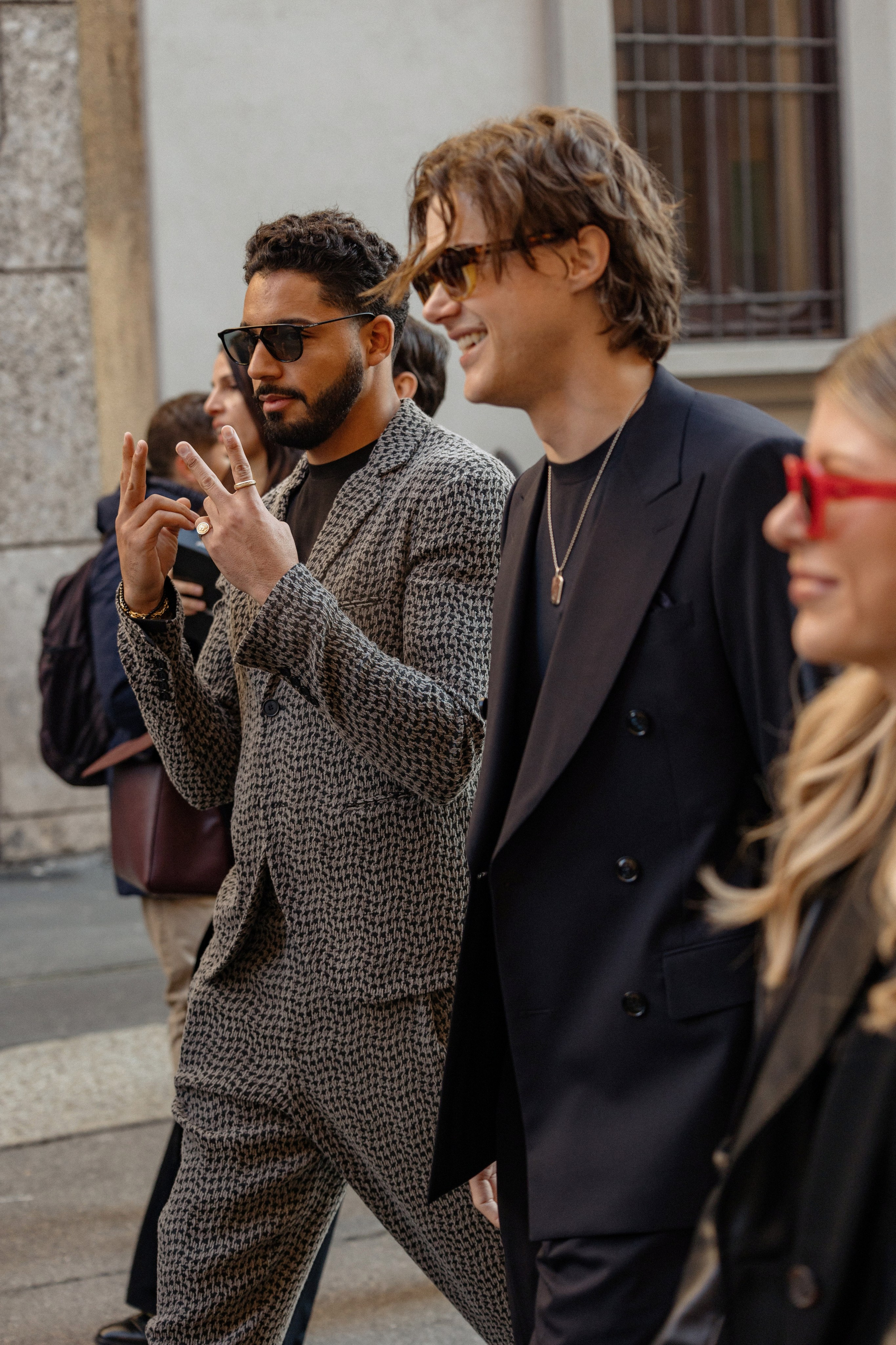 Milan Mens fashion week FW 24/25 ARMANI. Photographer in Milan Ivan Goncharov