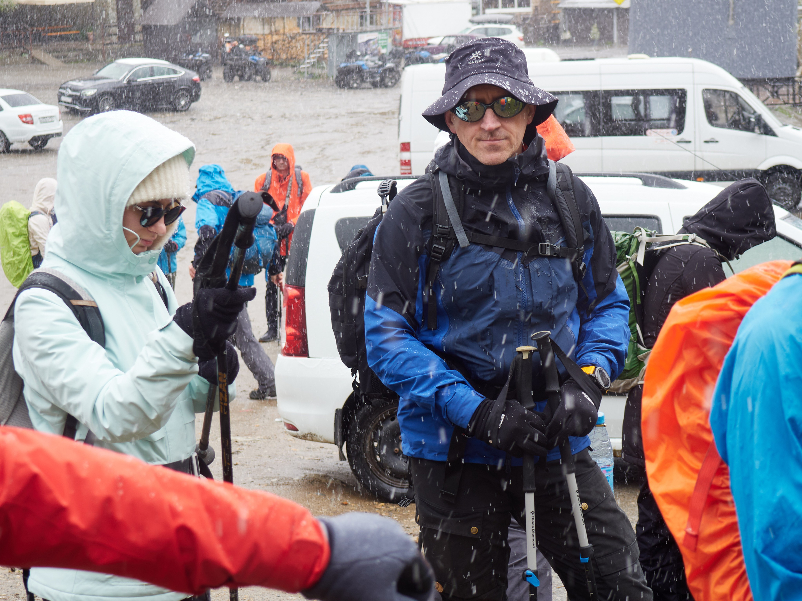05.05 Съемка акклиматизационного выхода на чегет. Горный, высотный Фотограф на Эльбрусе Георгий