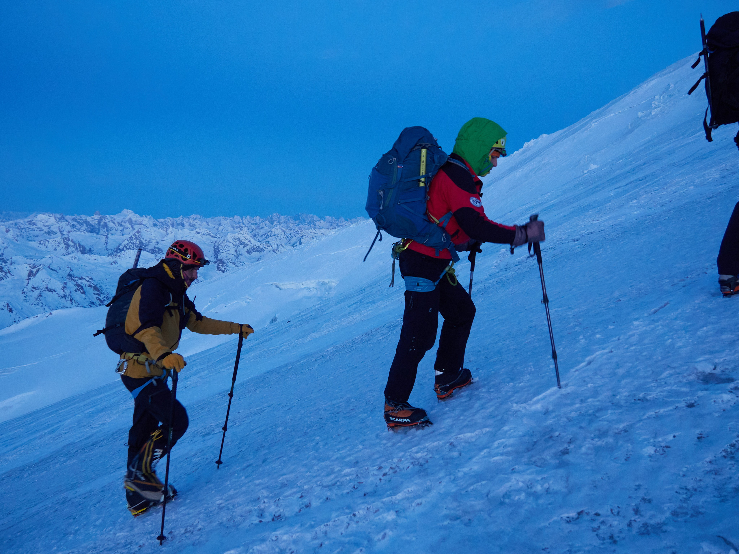 Фотограф на Эльбрусе