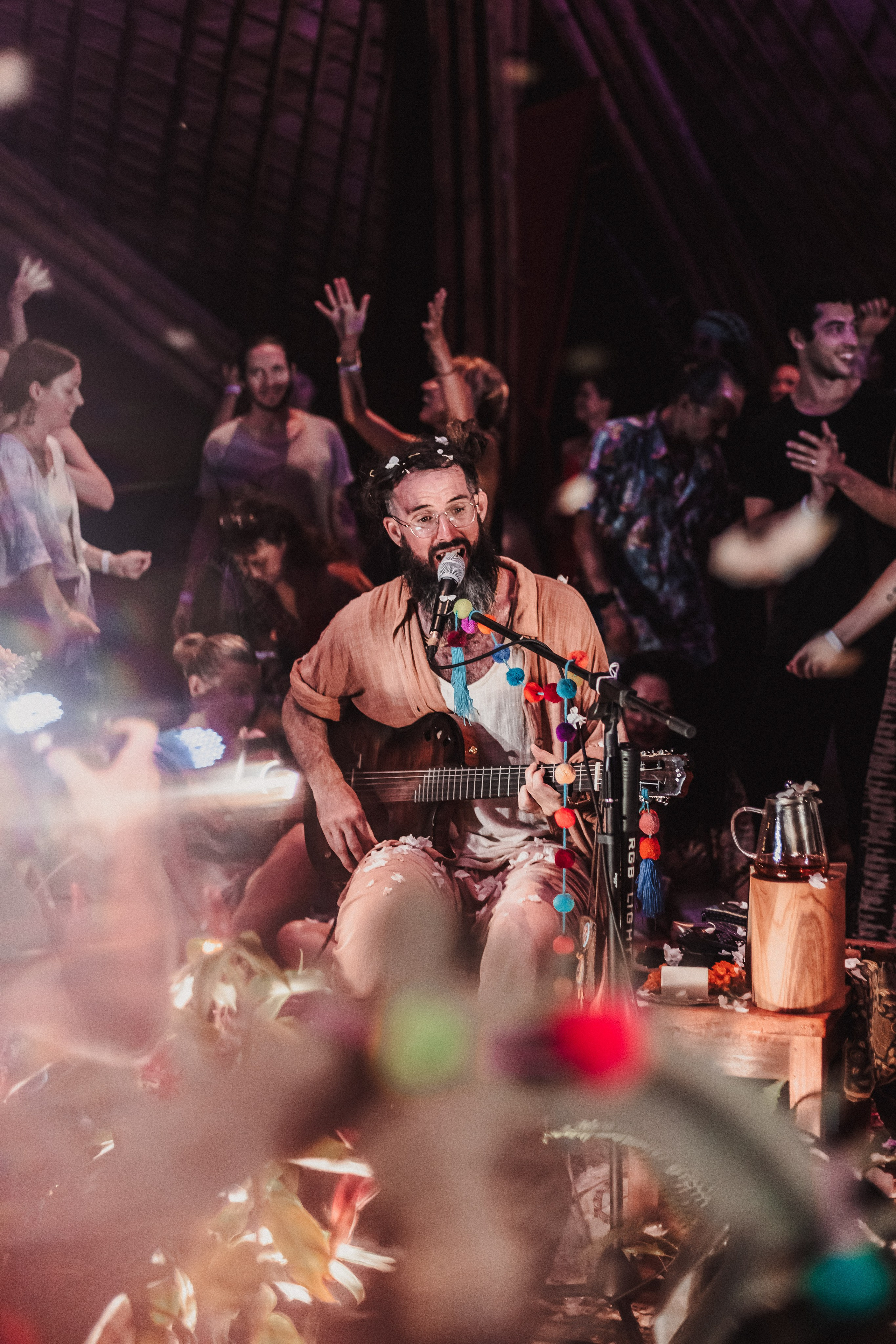 Hanuman Project kirtan at Alchemy march. Mariam Bagdasaryan