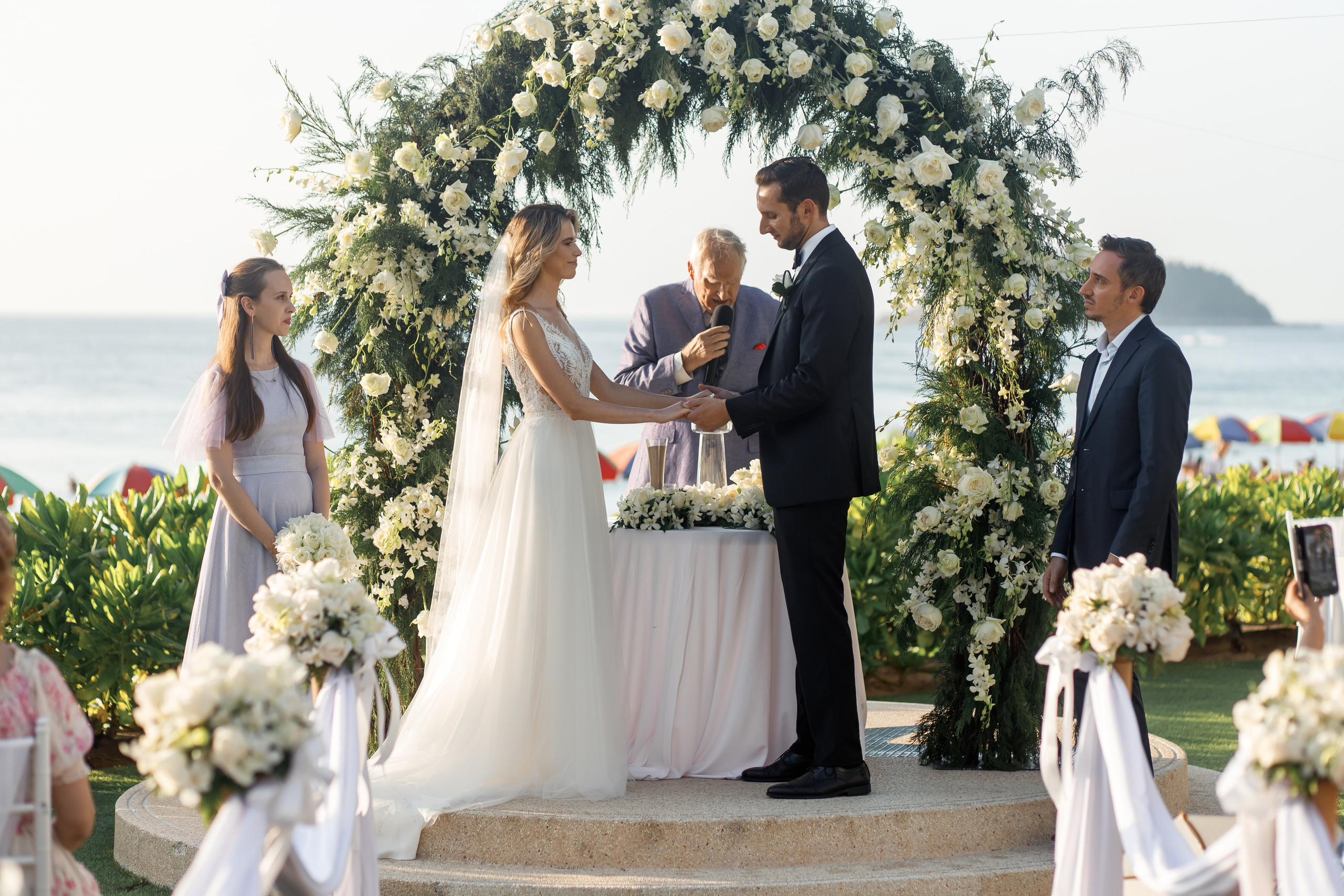 Свадьба в отеле Кататани остров Пхукет. Фотограф на Пхукете в Таиланде