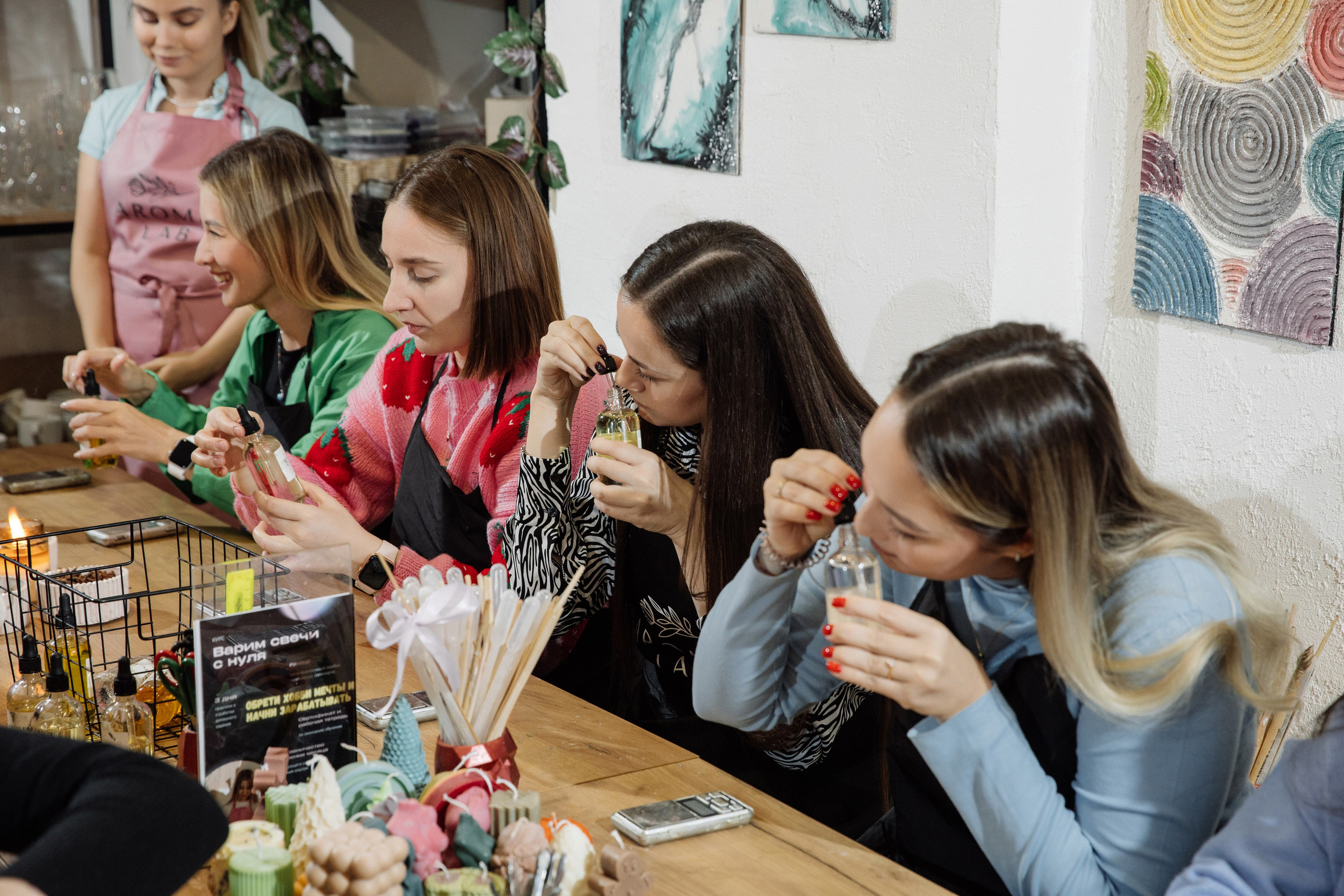 Корпоратив компании Технологии Доверия Аудит — творчество с AROMALAGE