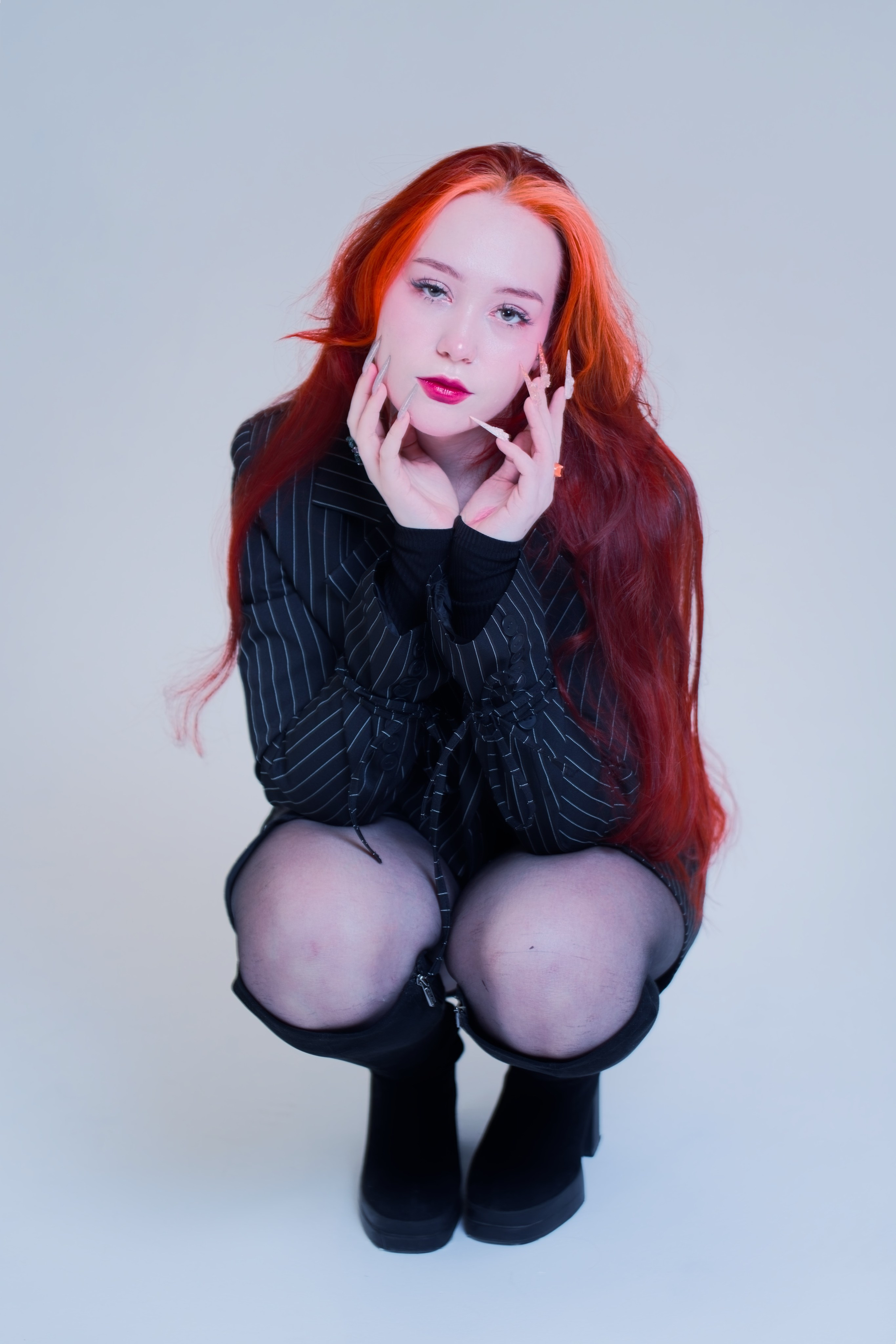 Лиса. Циклорама. Фотограф Денис Шемет