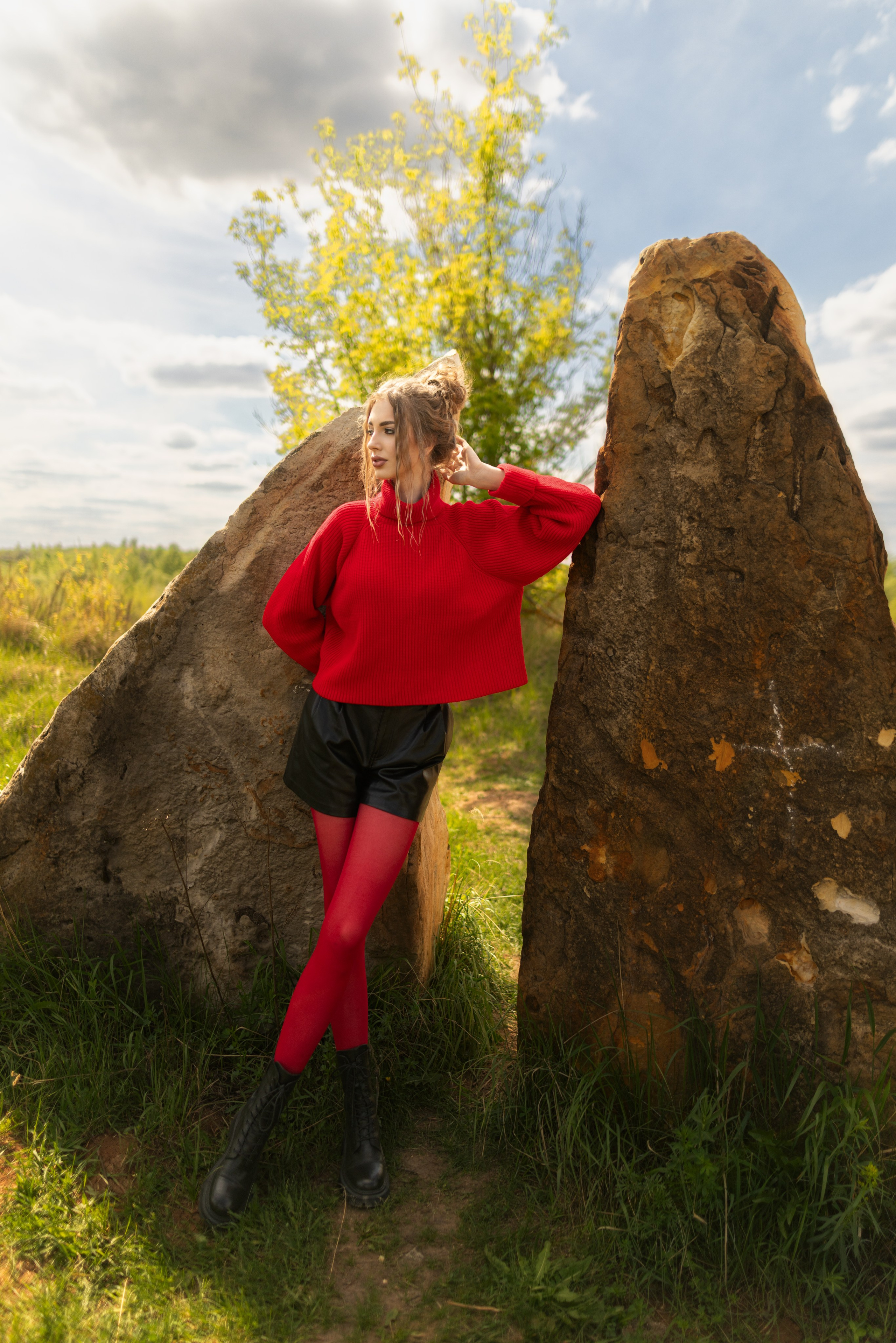 Фотосет с Ксенией в парке Белый колодец в формате для «себя». Дмитрий Шульгин, портретный фотограф в Воронеже