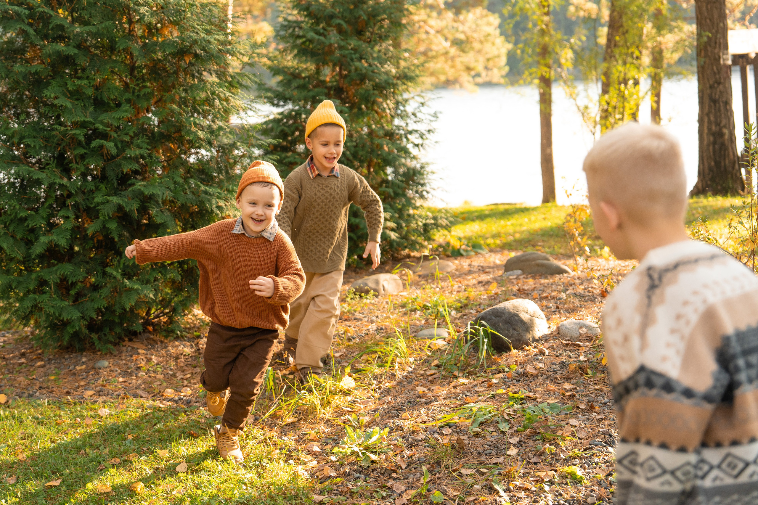 Семейная фотосессия в Москве для большой семьи. Свадебный фотограф в Москве Анна Полушина