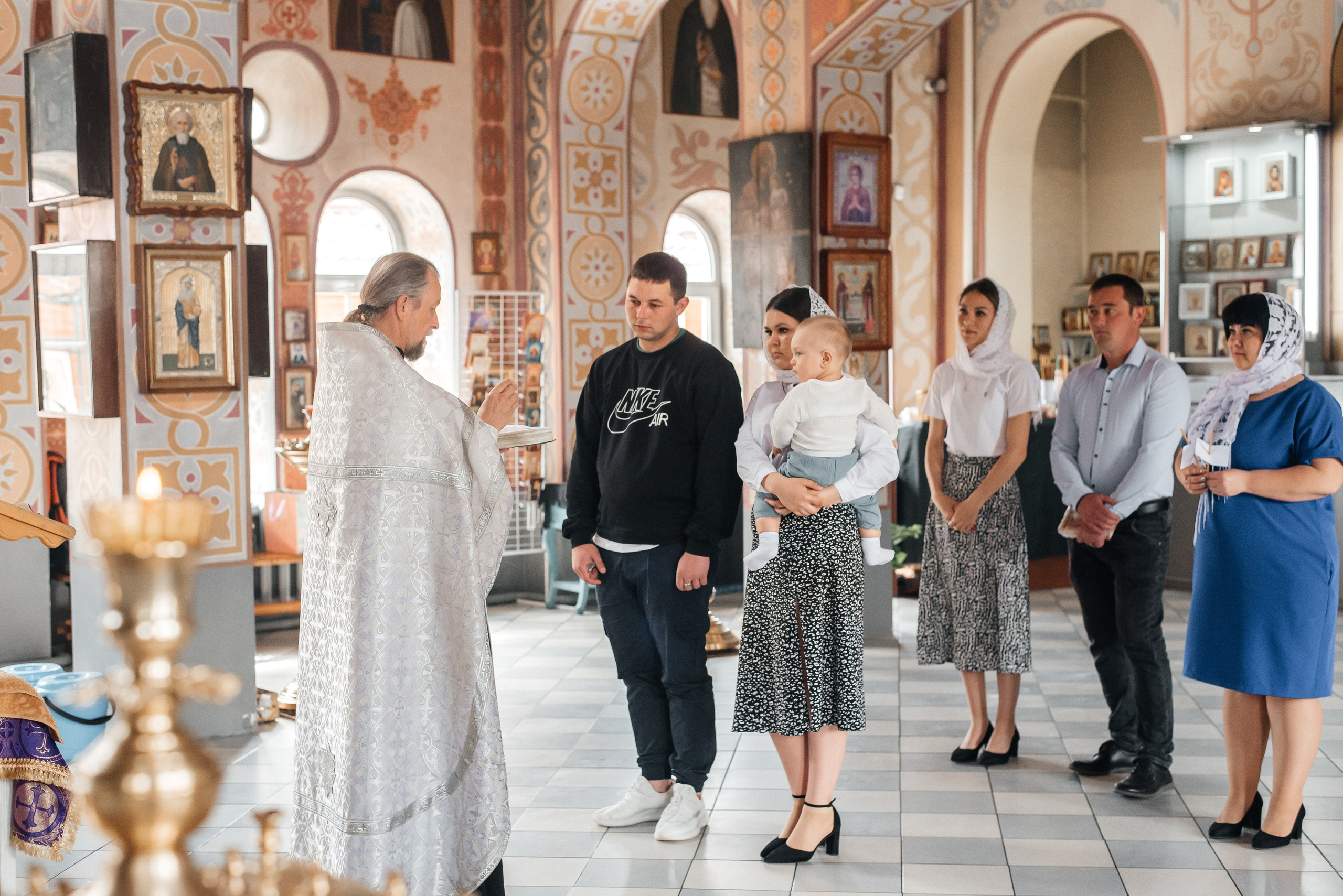 Крещение Матвея. Детский и семейный фотограф выпускной альбом Приморско-Ахтарск