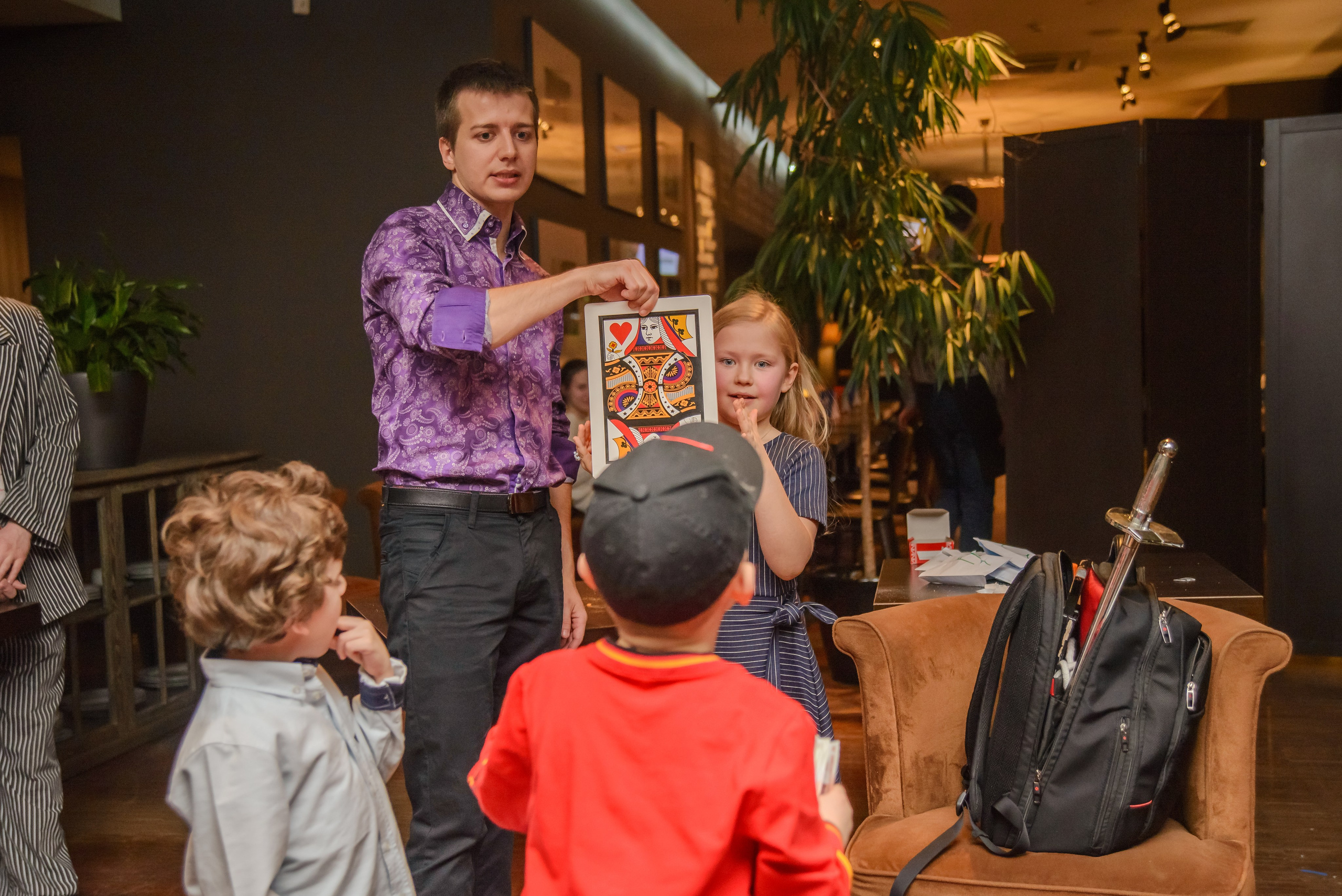 Детский день рождения в ресторане