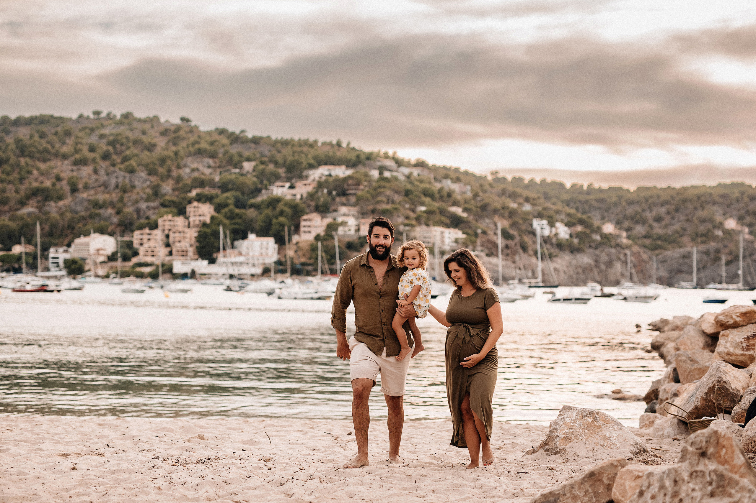 Christelle & Family. Фотограф на Майорке Екатерина Дробышева
