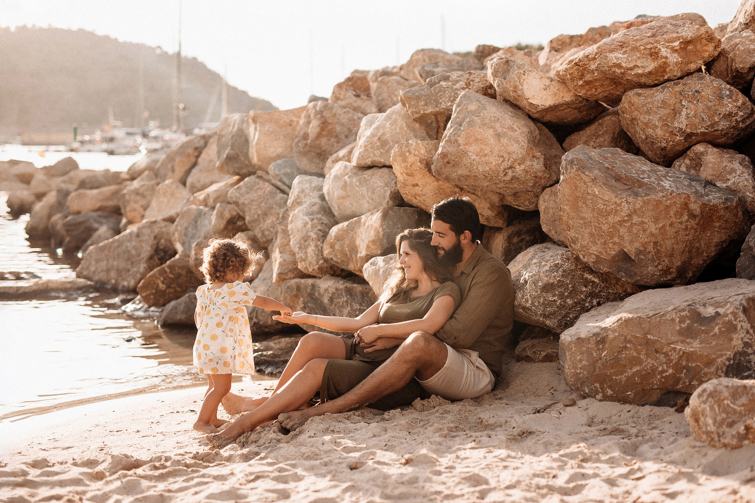 Christelle & Family. Фотограф на Майорке Екатерина Дробышева