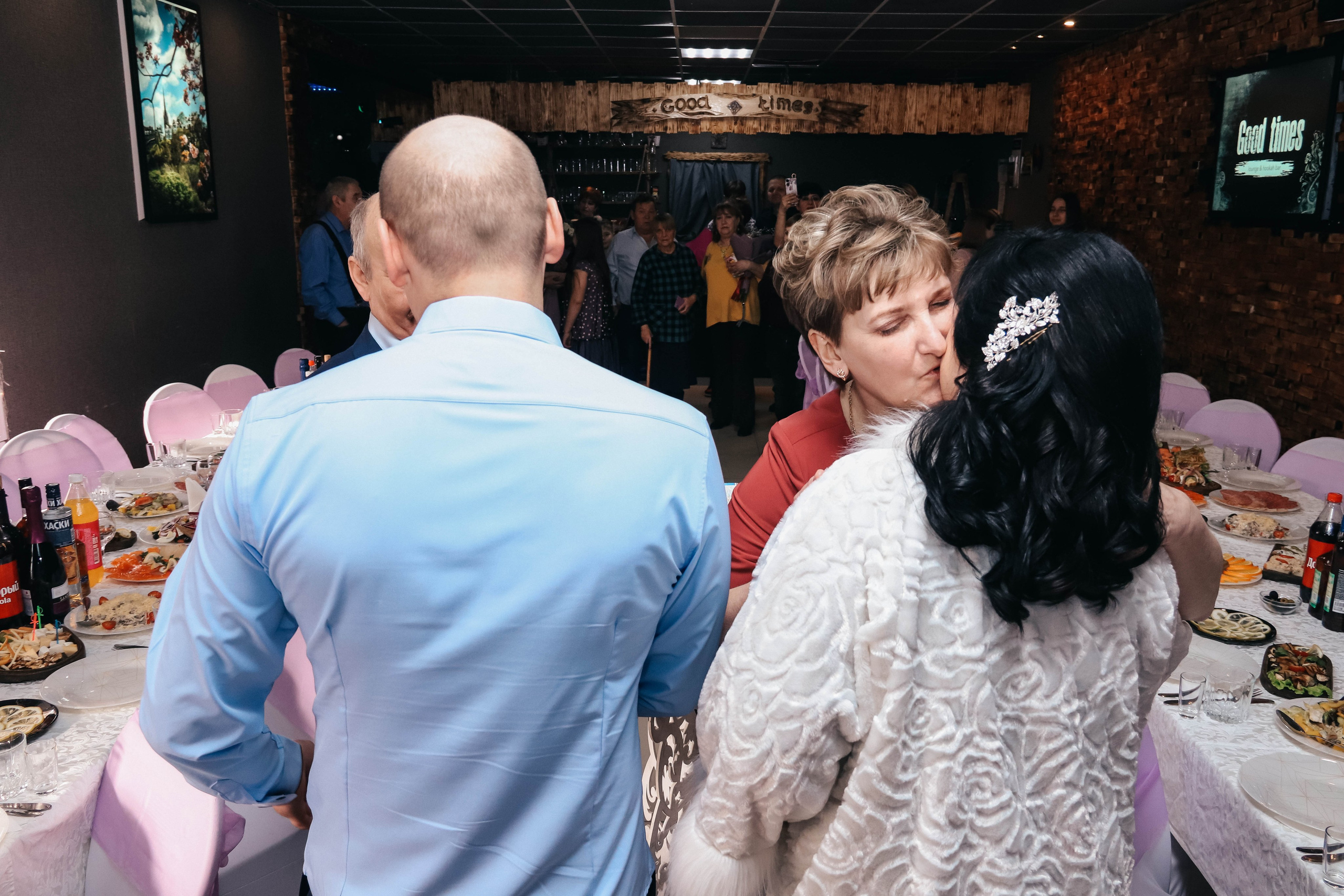 Свадебный банкет. Фотограф Дарья Маташкова