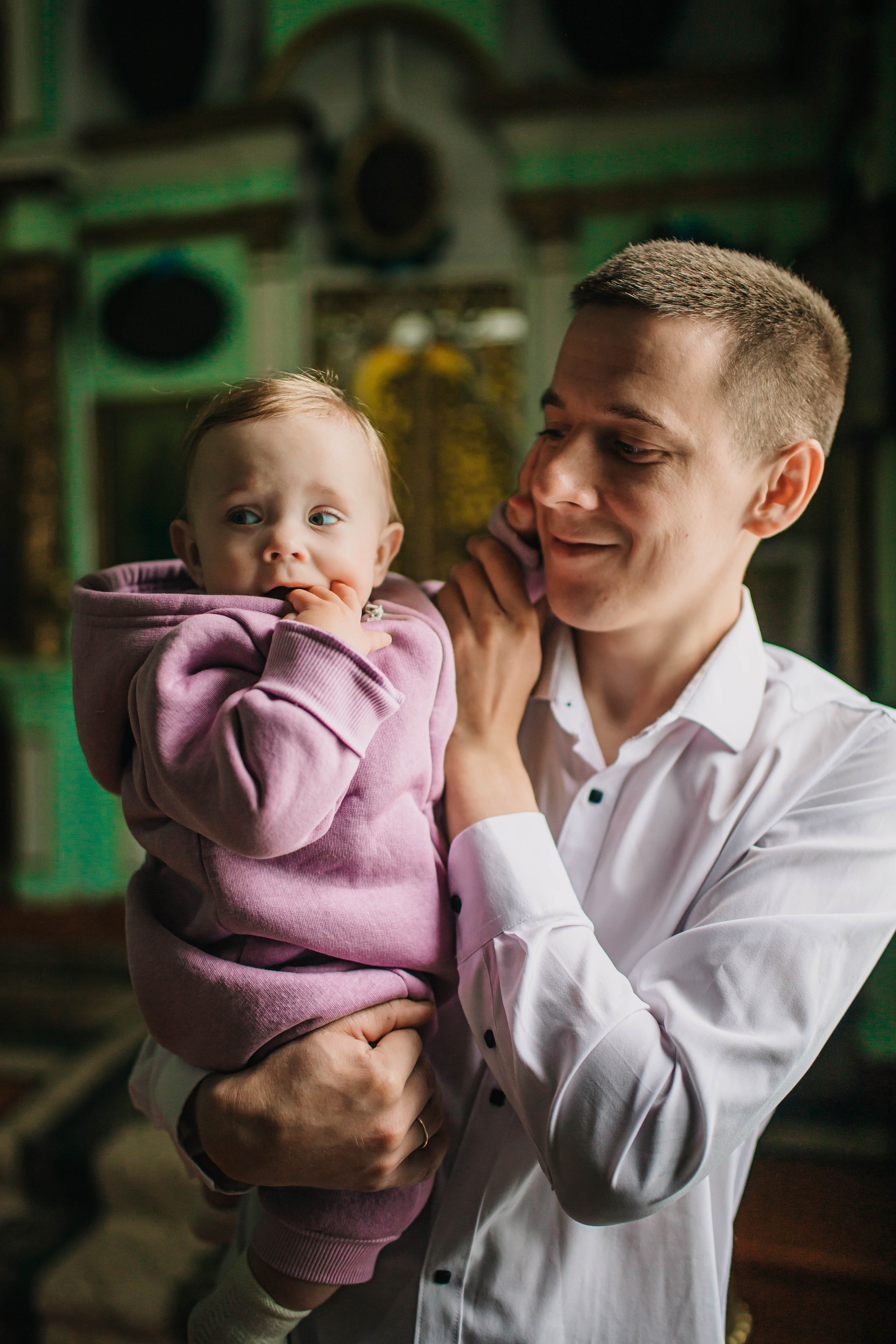 Крещение Варвары. Фотограф Дарья Маташкова