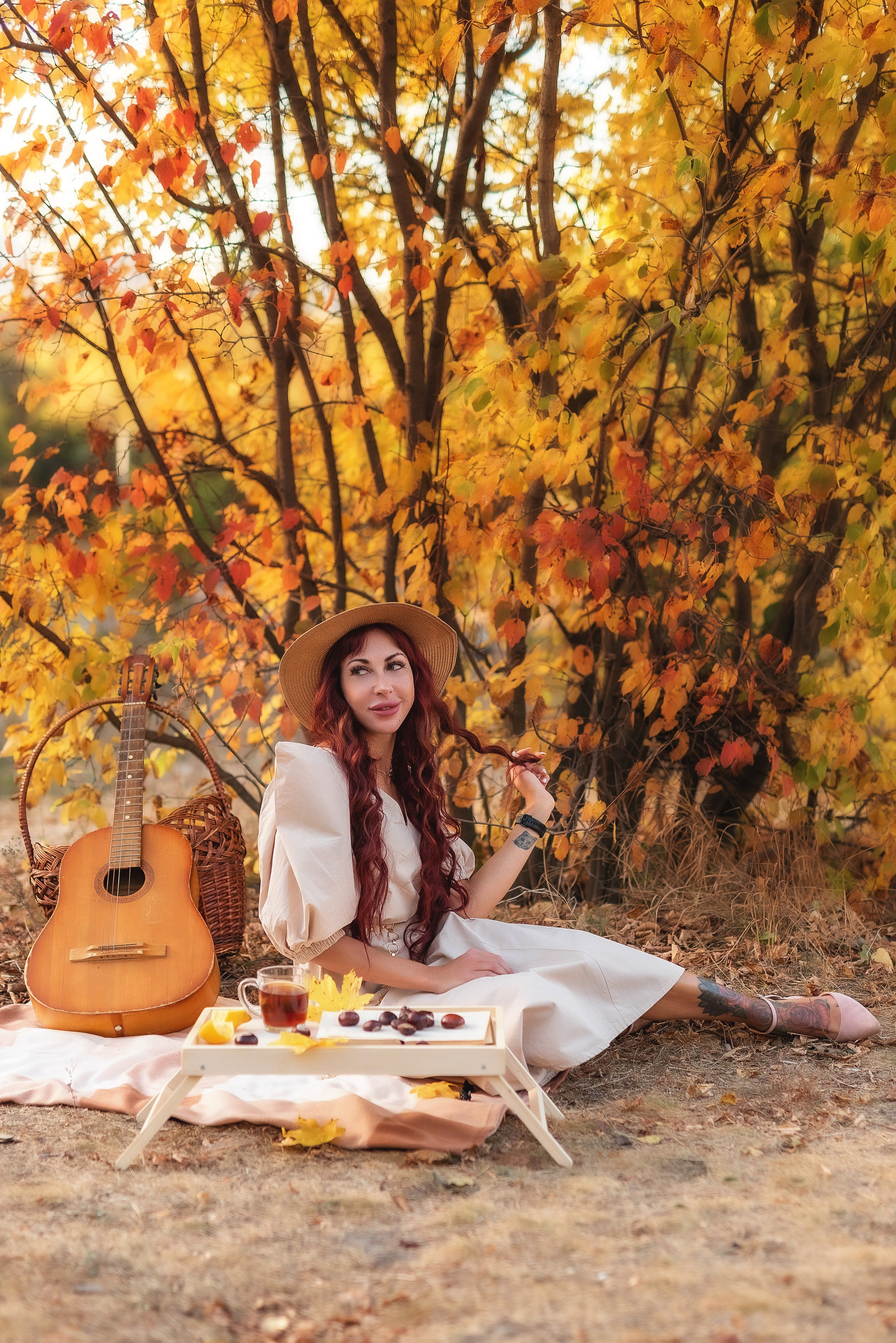 Осеняя фотосессия в парке. Семейный, детский фотограф в Воронеже Анна Никитина