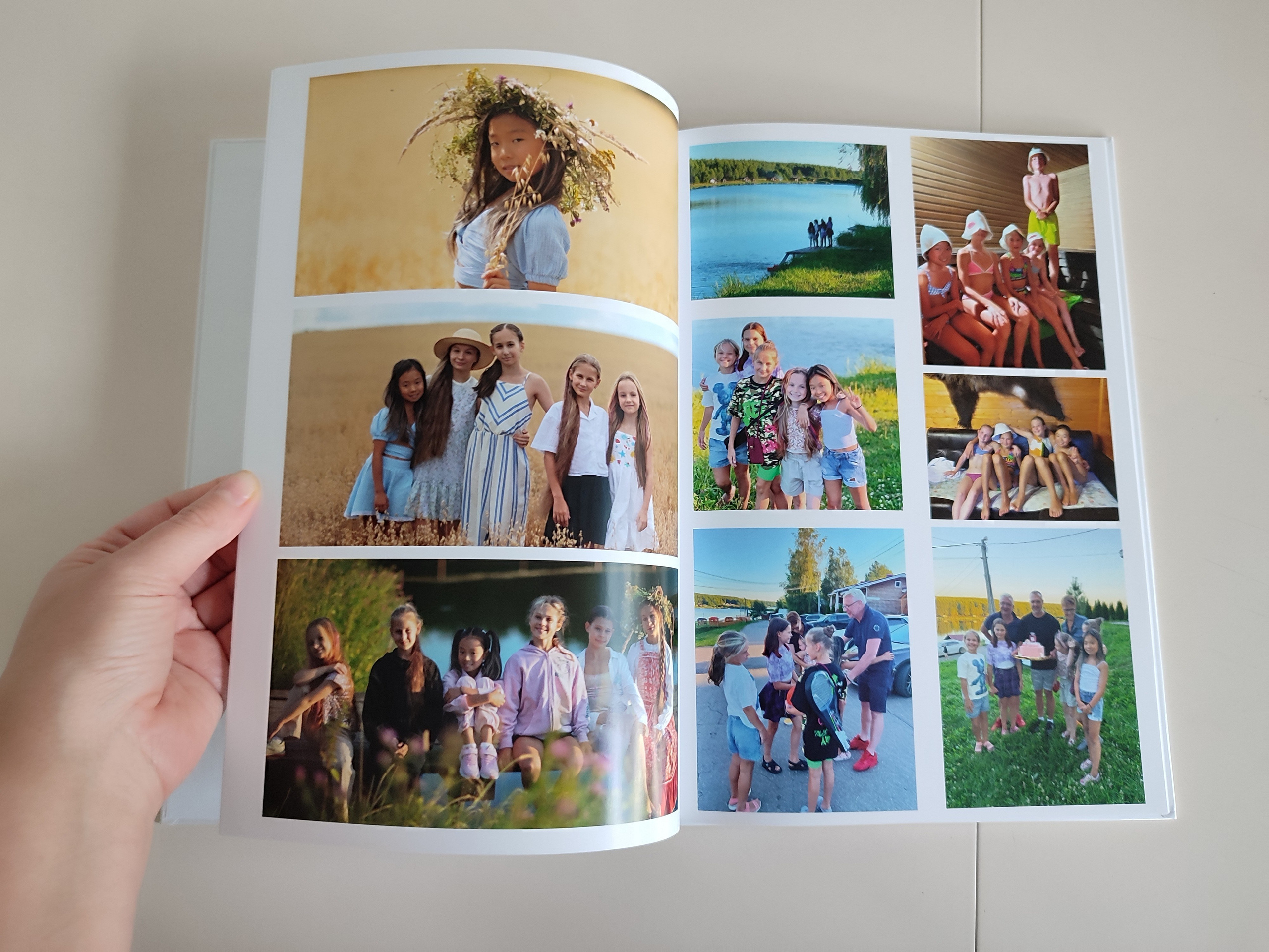 Памятная книга для юной фигуристки. Фотограф Алина Лебедь