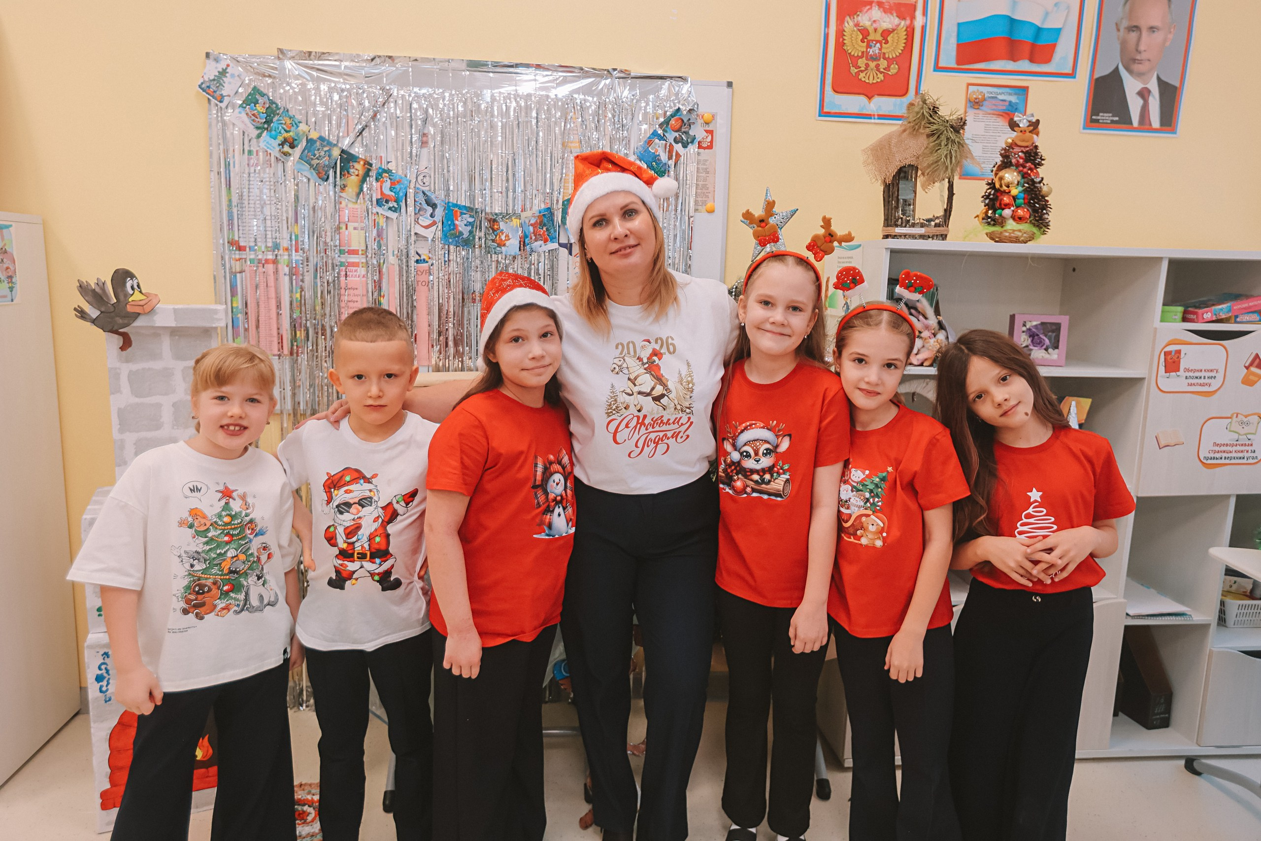 Новогодняя в школе 2 класс. Семейный фотограф Тюмень, фотограф на роды Салмина Мария