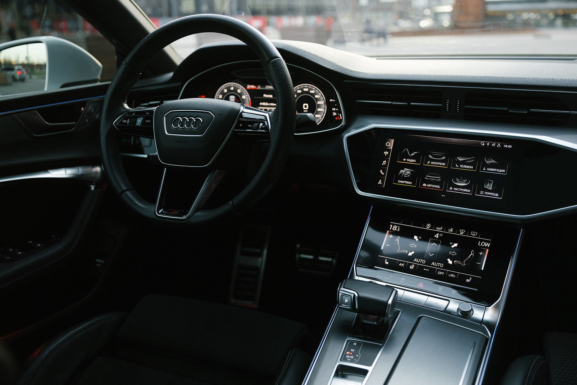 Audi A7 3.0 AMT, 55 TFSI 3.0 quattro S tronic (340 л. с.), 2019 год. Автосалон «Х-Авто»