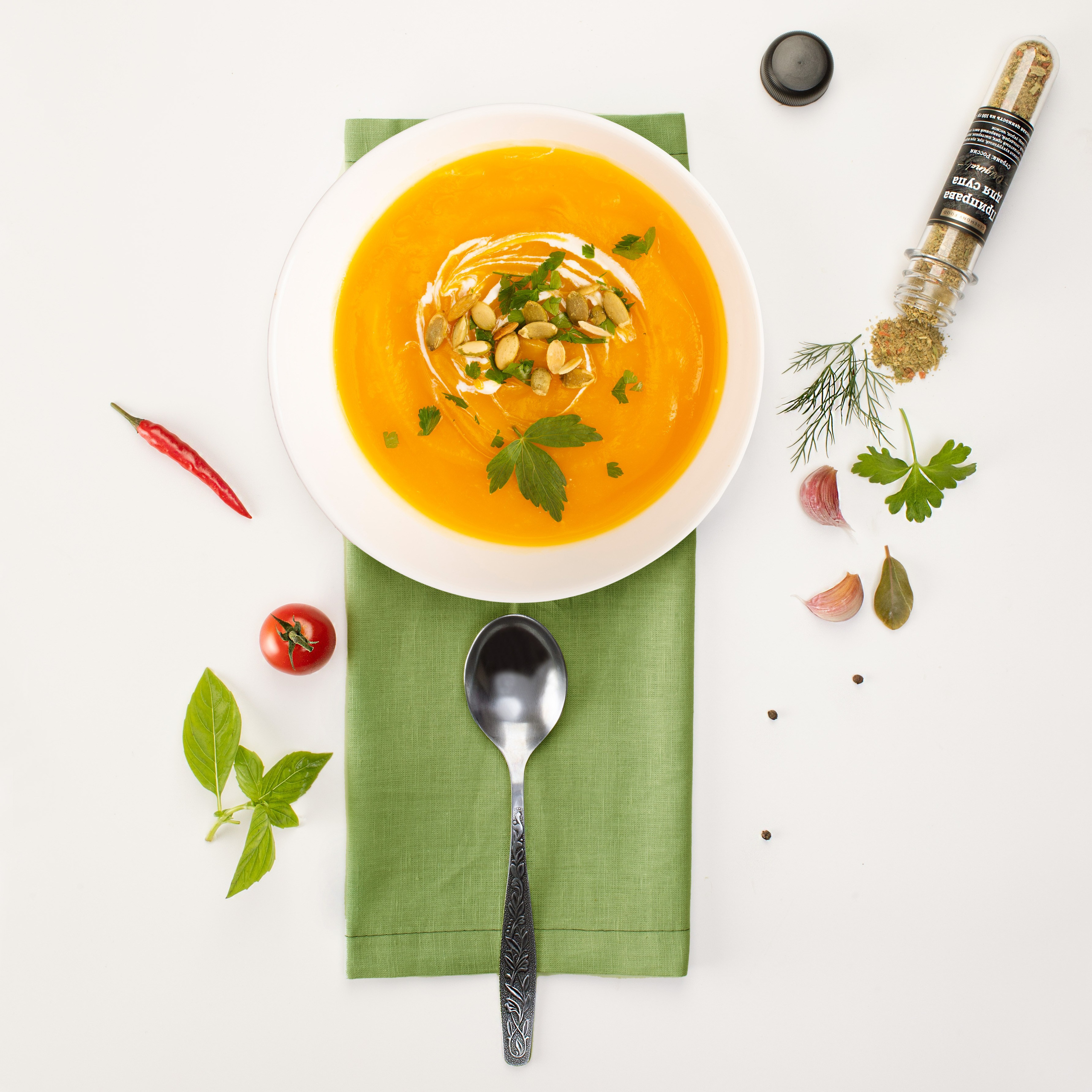 Специи. Предметная фотография