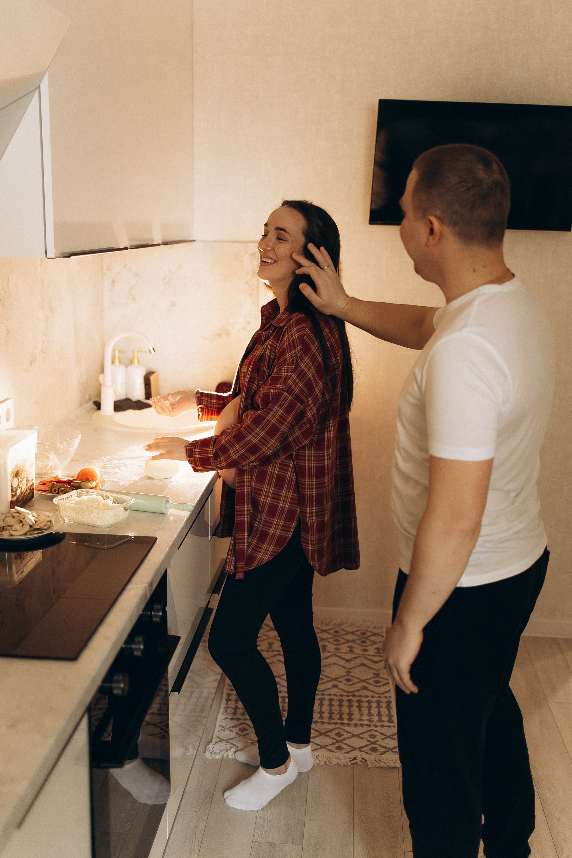 Гриша и Настя — домашняя съёмка. Семейный фотограф в Краснодаре Храмова Анна