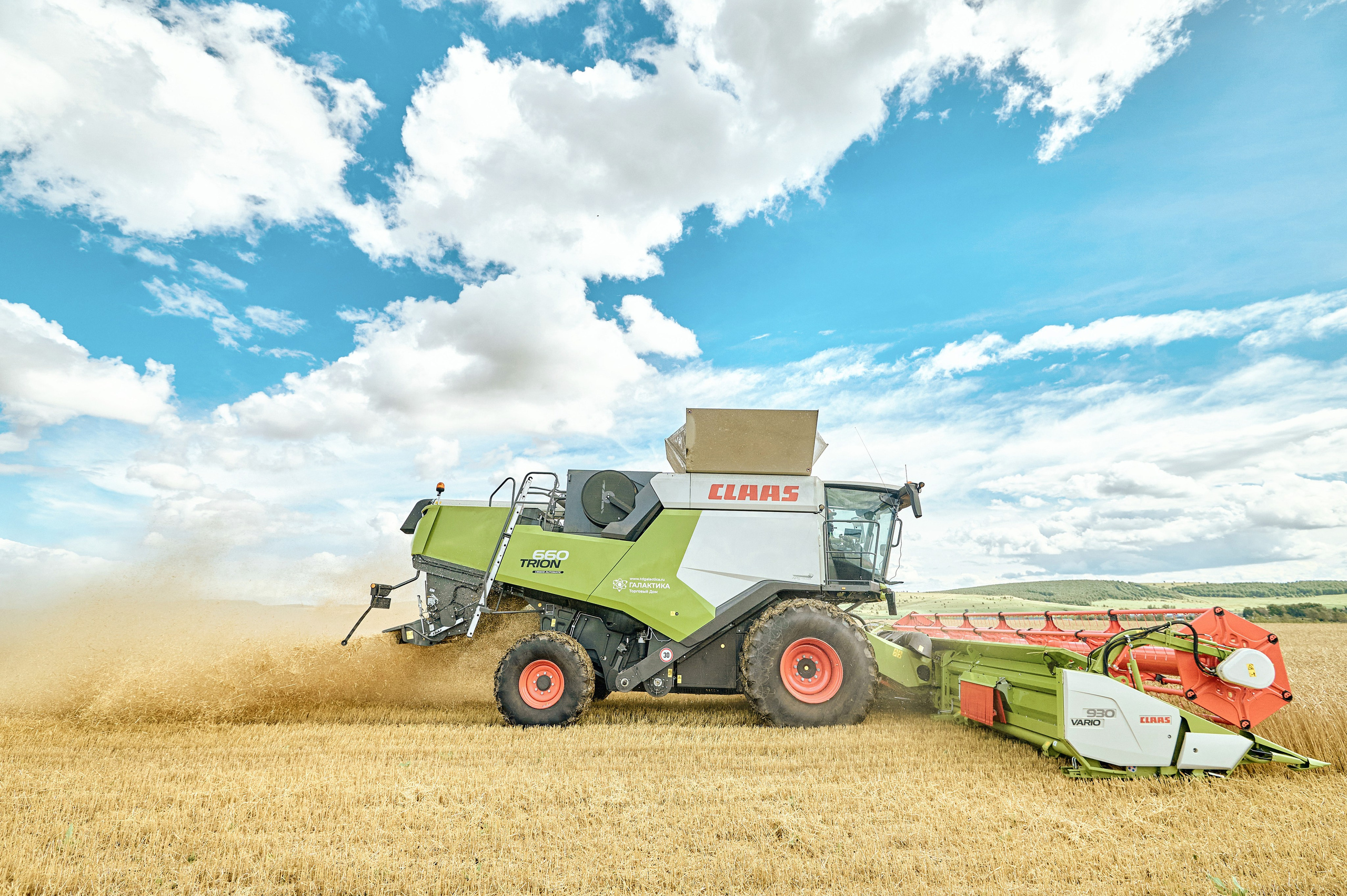 Портфолио репортажной фотосъёмки: сельхозтехника "Галактика". Фотограф Яковлев Роман — Красноярск