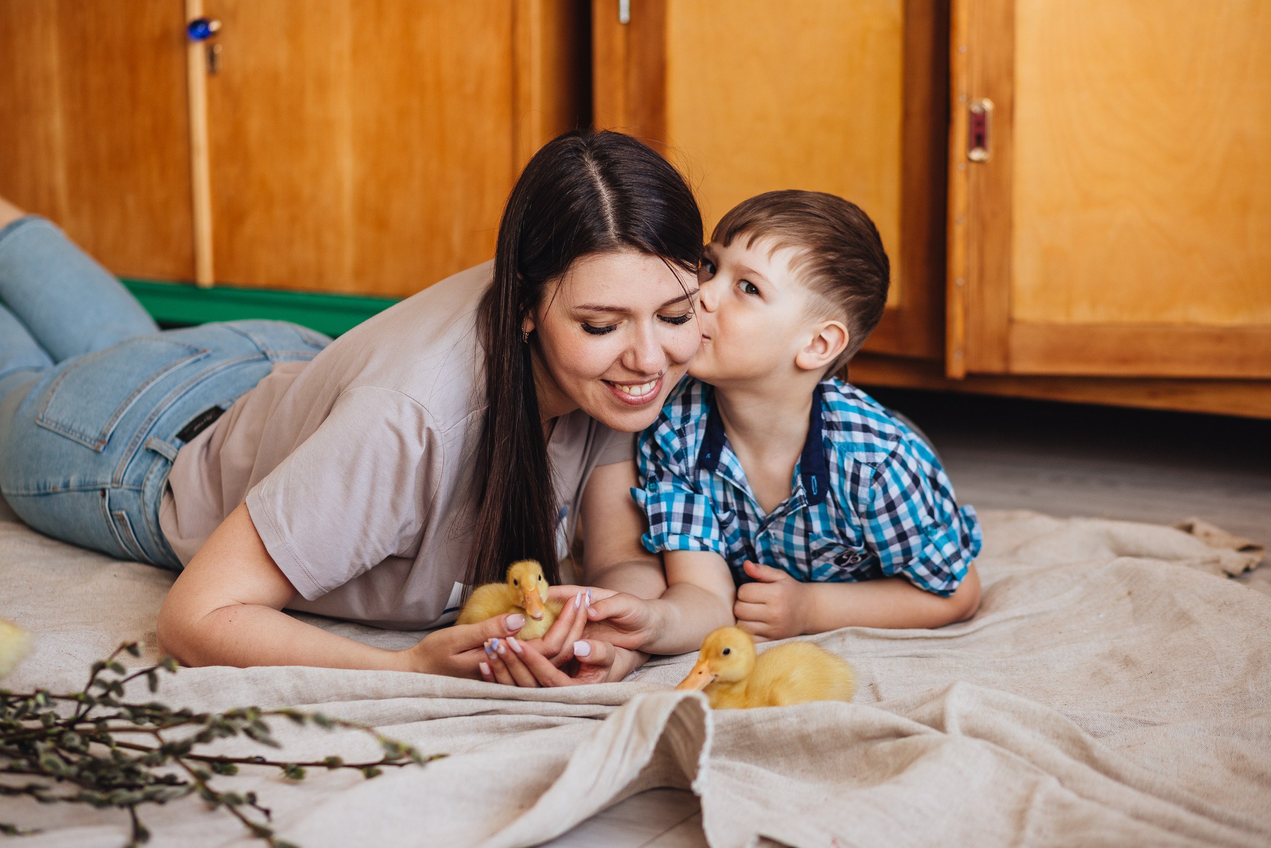 Фотодень с утятами. Семейный фотограф Анастасия Паршикова