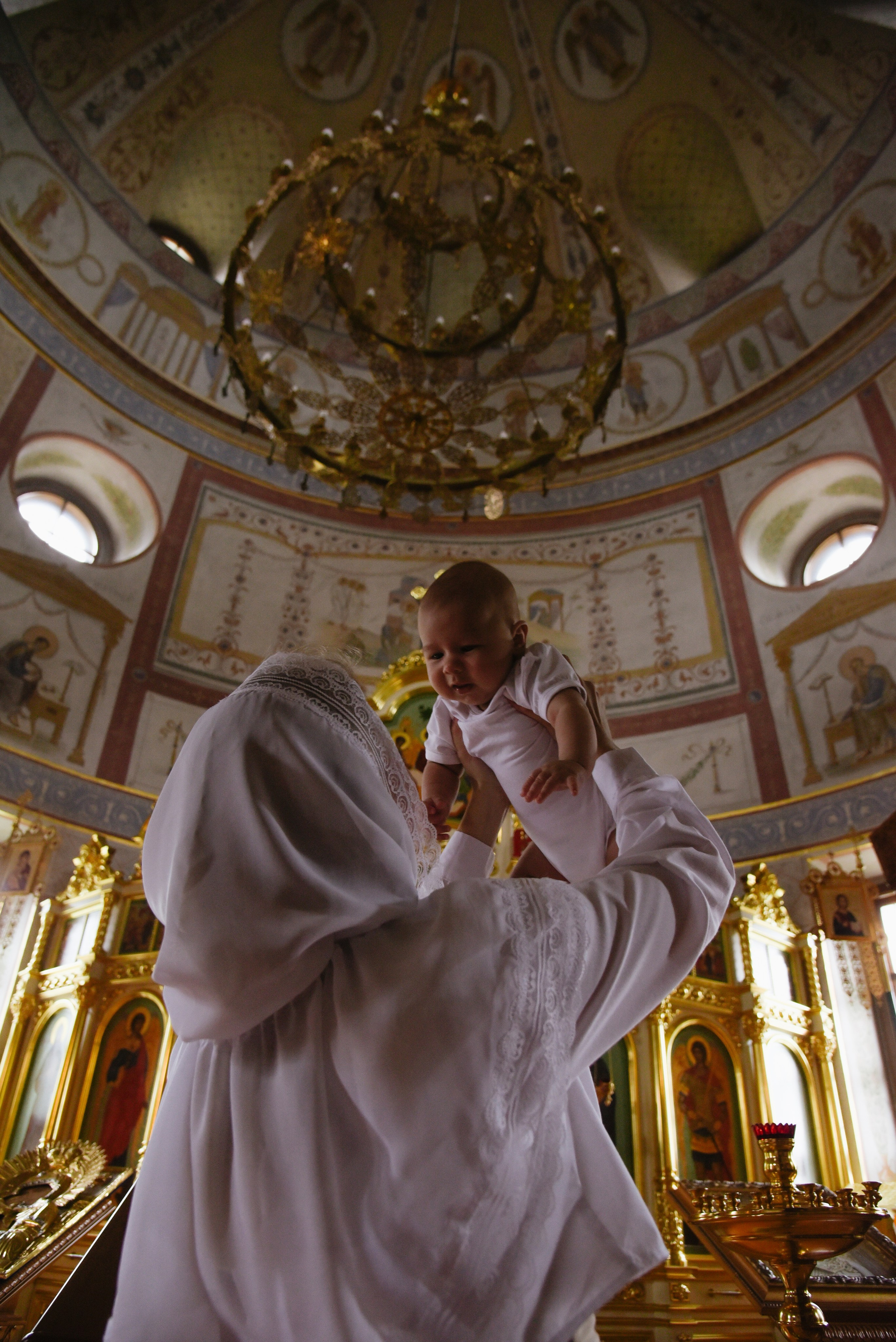 Крещение Вадима. Фотограф Лола Волна, город Москва