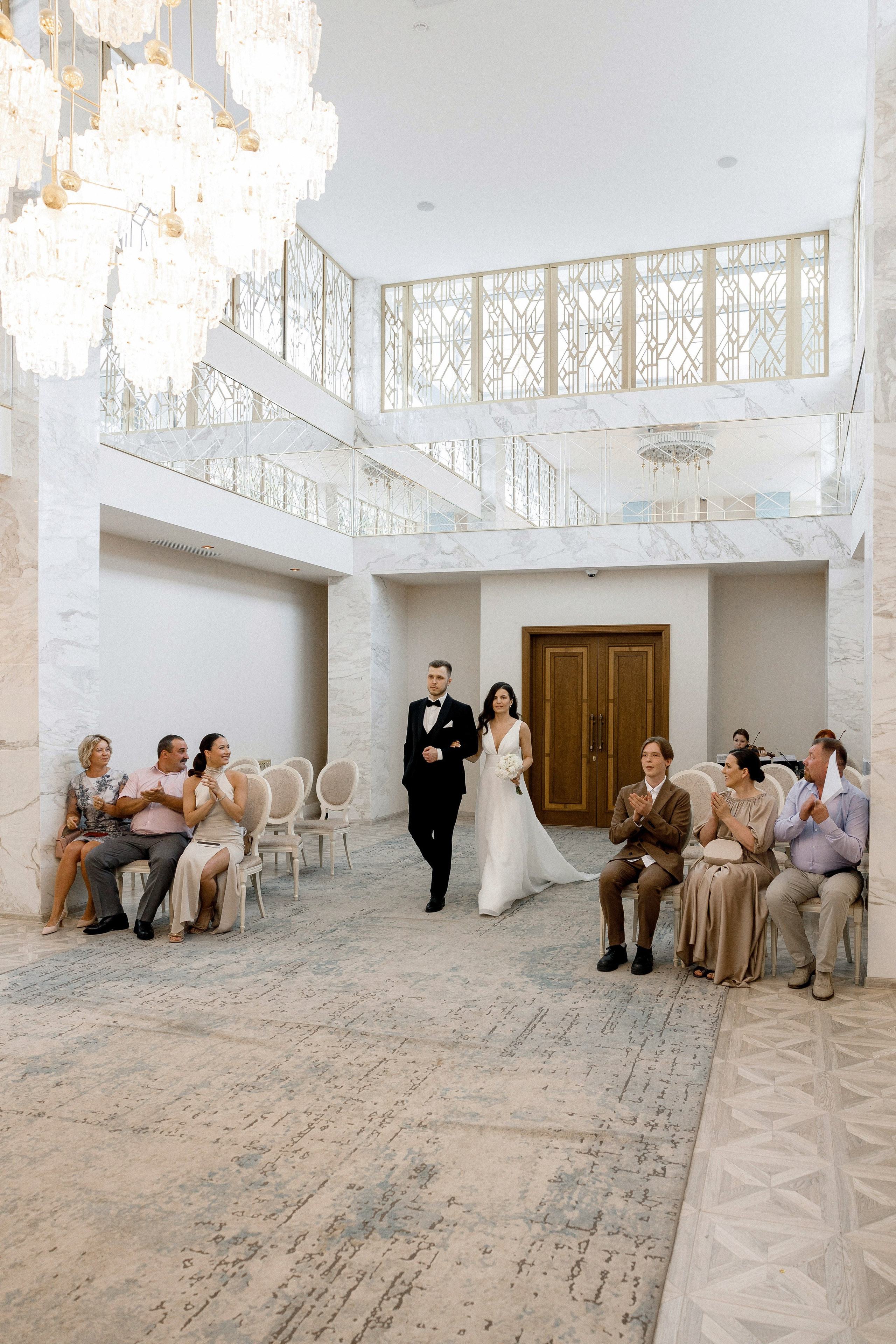 Свадебный ужин в Ресторане Michel на Красной Пресне. Свадебный фотограф в Москве и Санкт-Петербурге Денис Ходюков