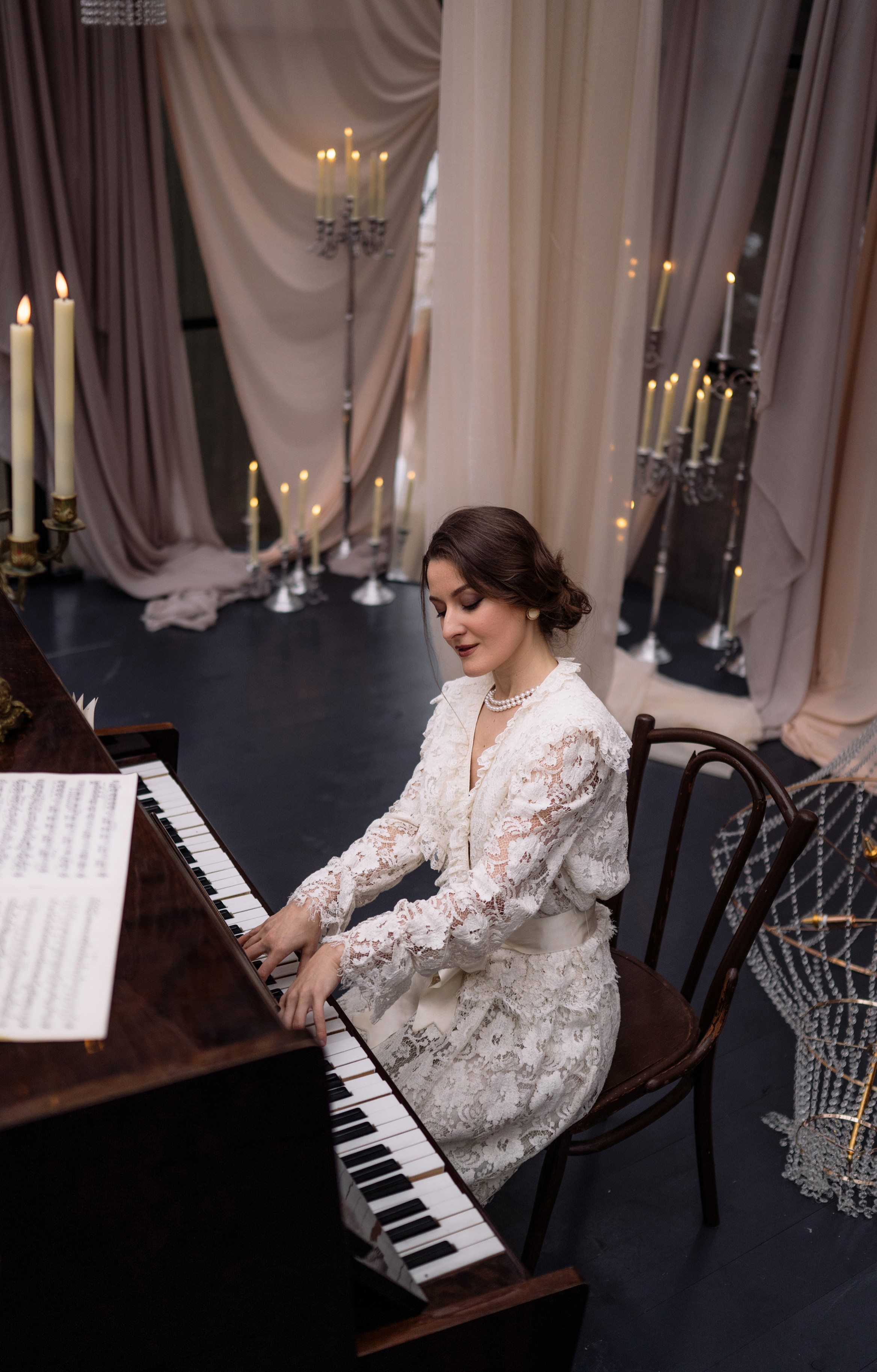 Съёмка для пианистки. Фотограф в Москве Алёна Степутенко