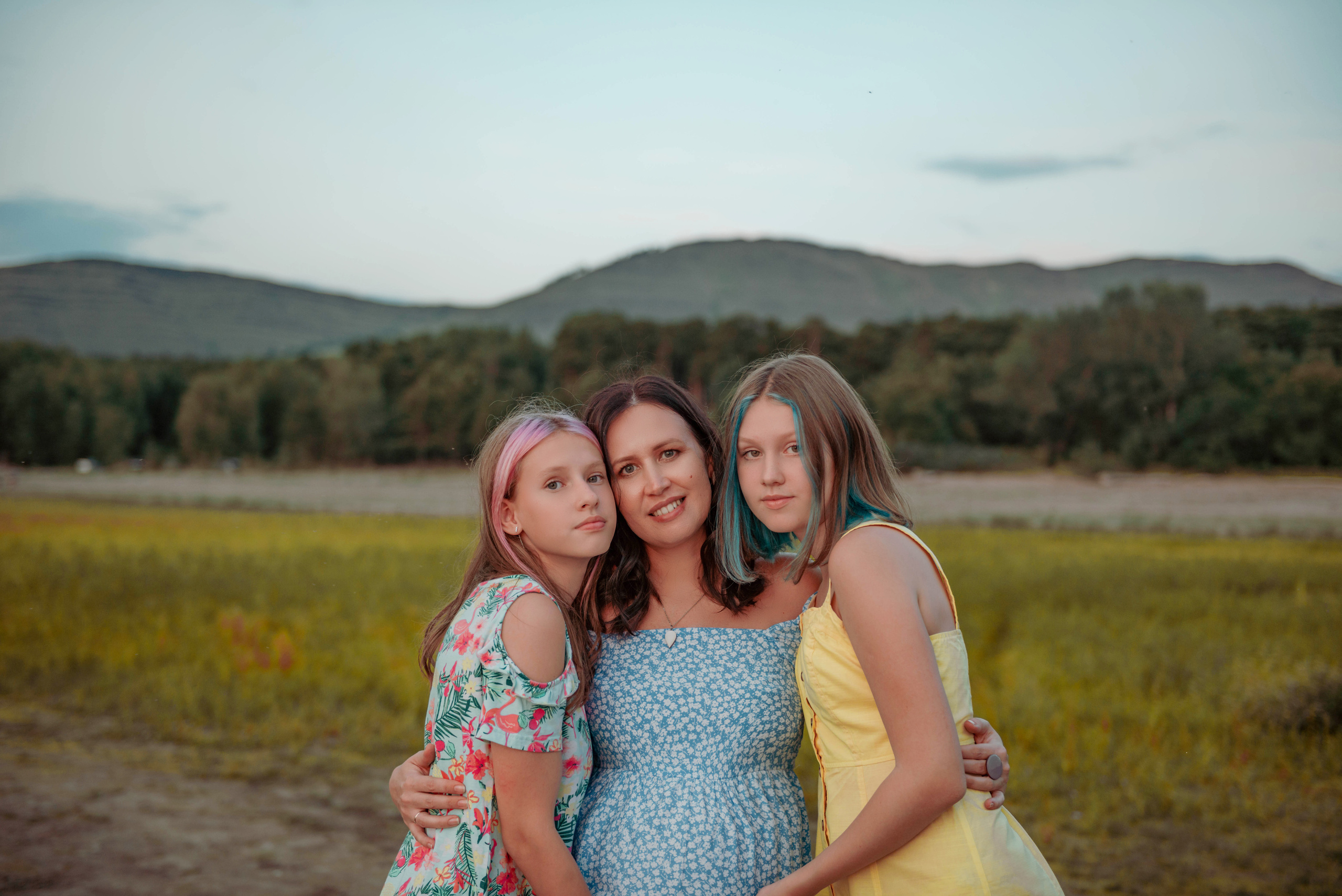 Ольга и её семья. Семейный и свадебный фотограф в Абакане Юлия Су