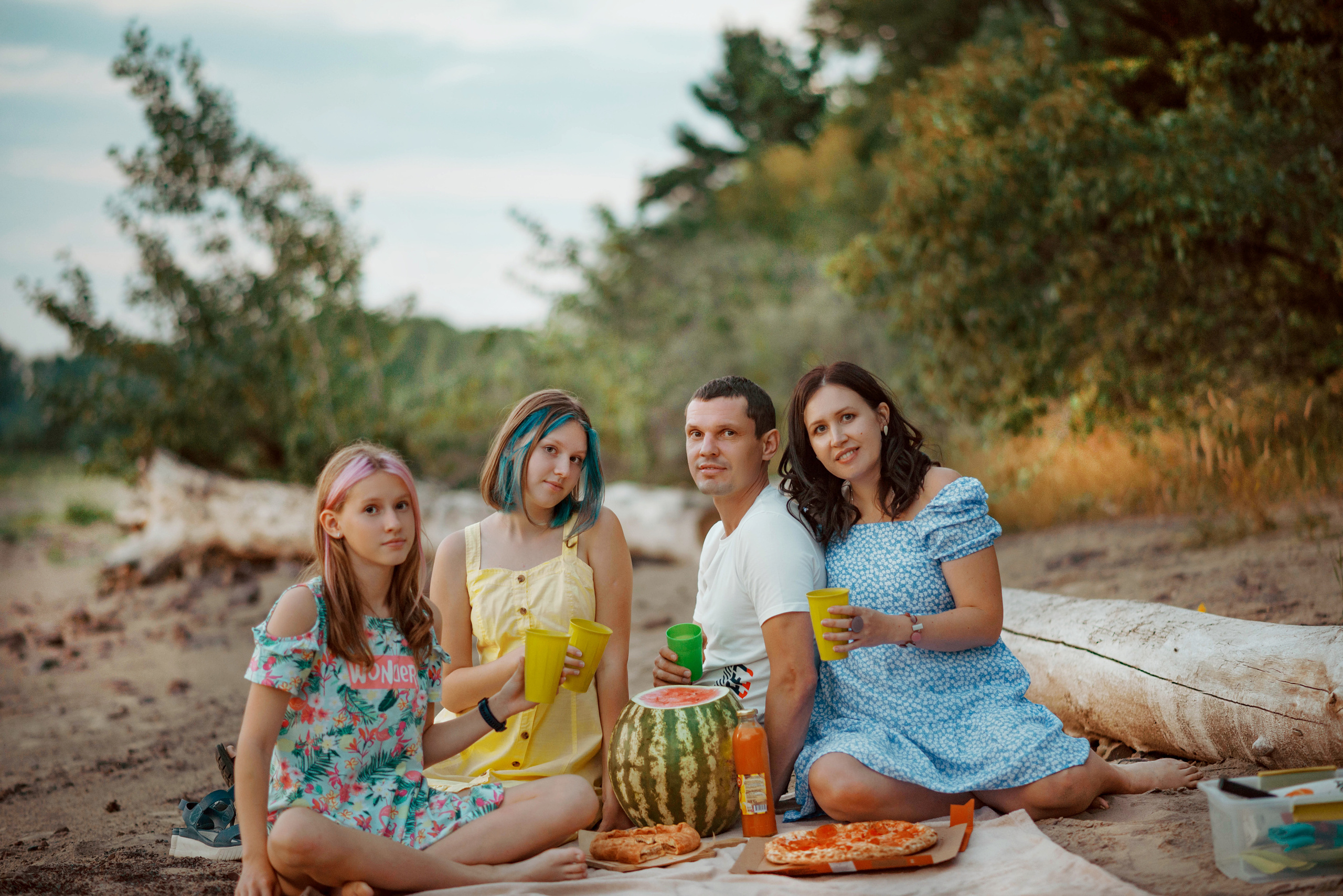 Ольга и её семья. Семейный и свадебный фотограф в Абакане Юлия Су